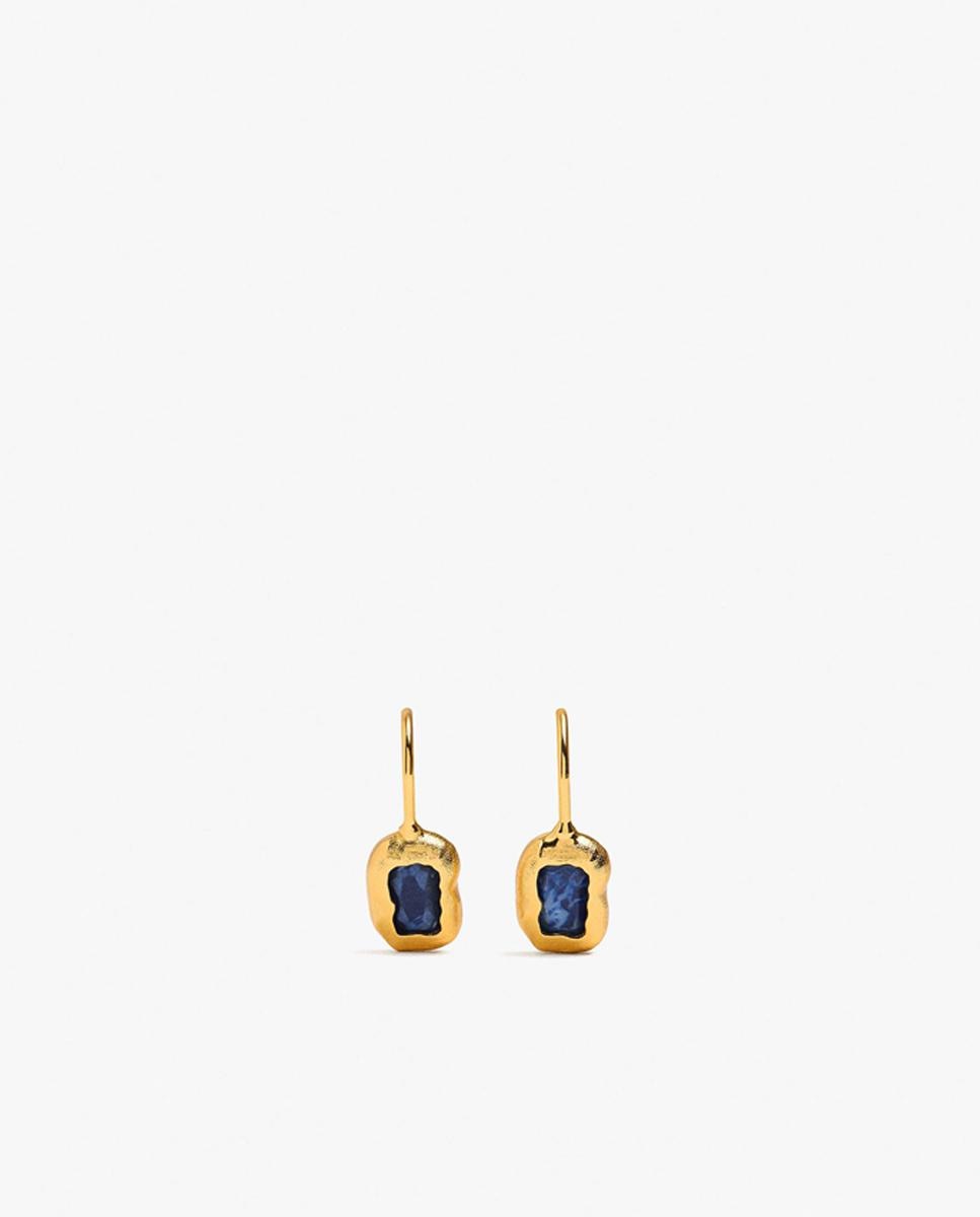 Imagen 1 de Pendientes con piedra central y abalorio decorativo - Parfois - Azul Azul