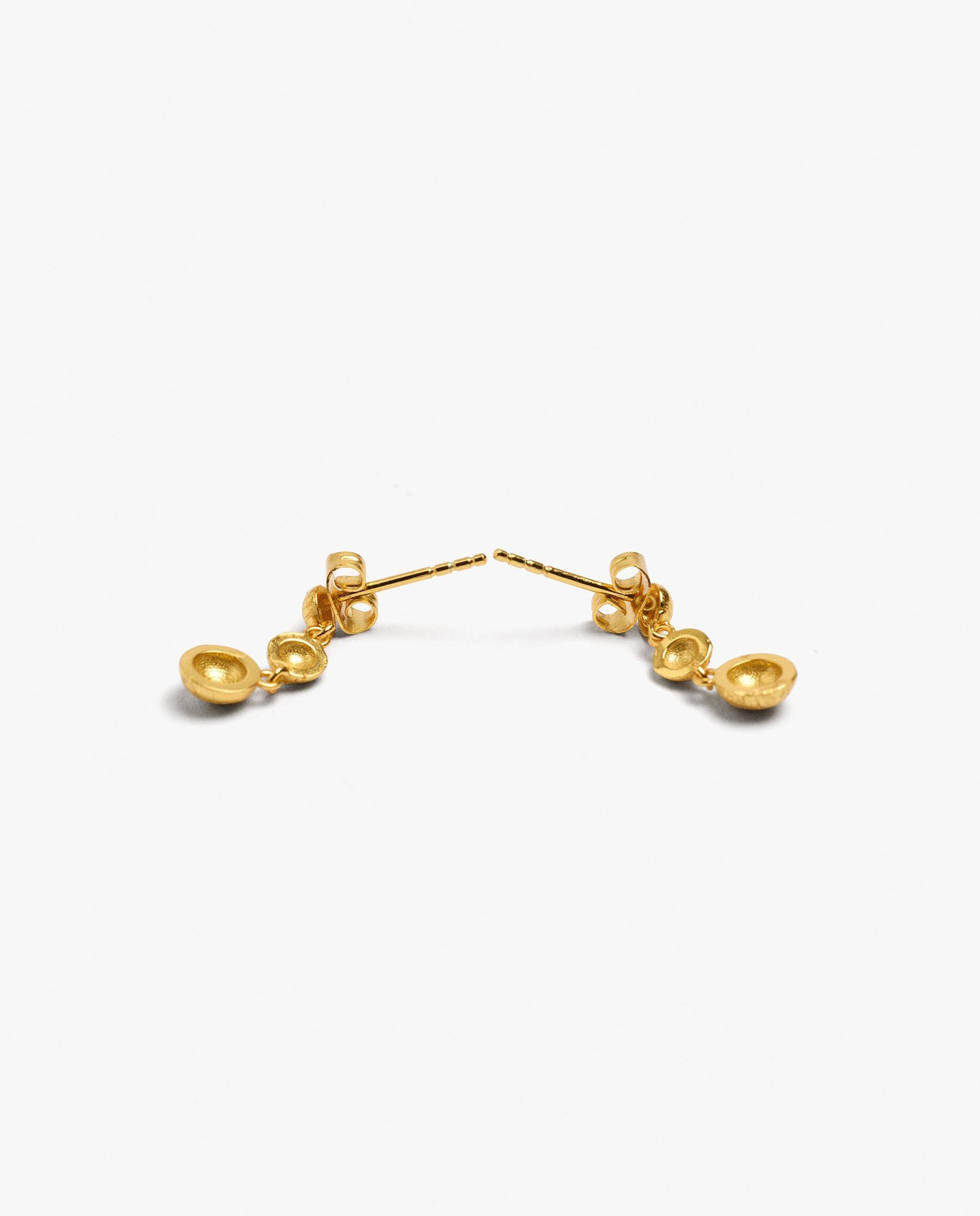 Pendientes con borlas unidas decorativas - Parfois - Dorado Dorado-3