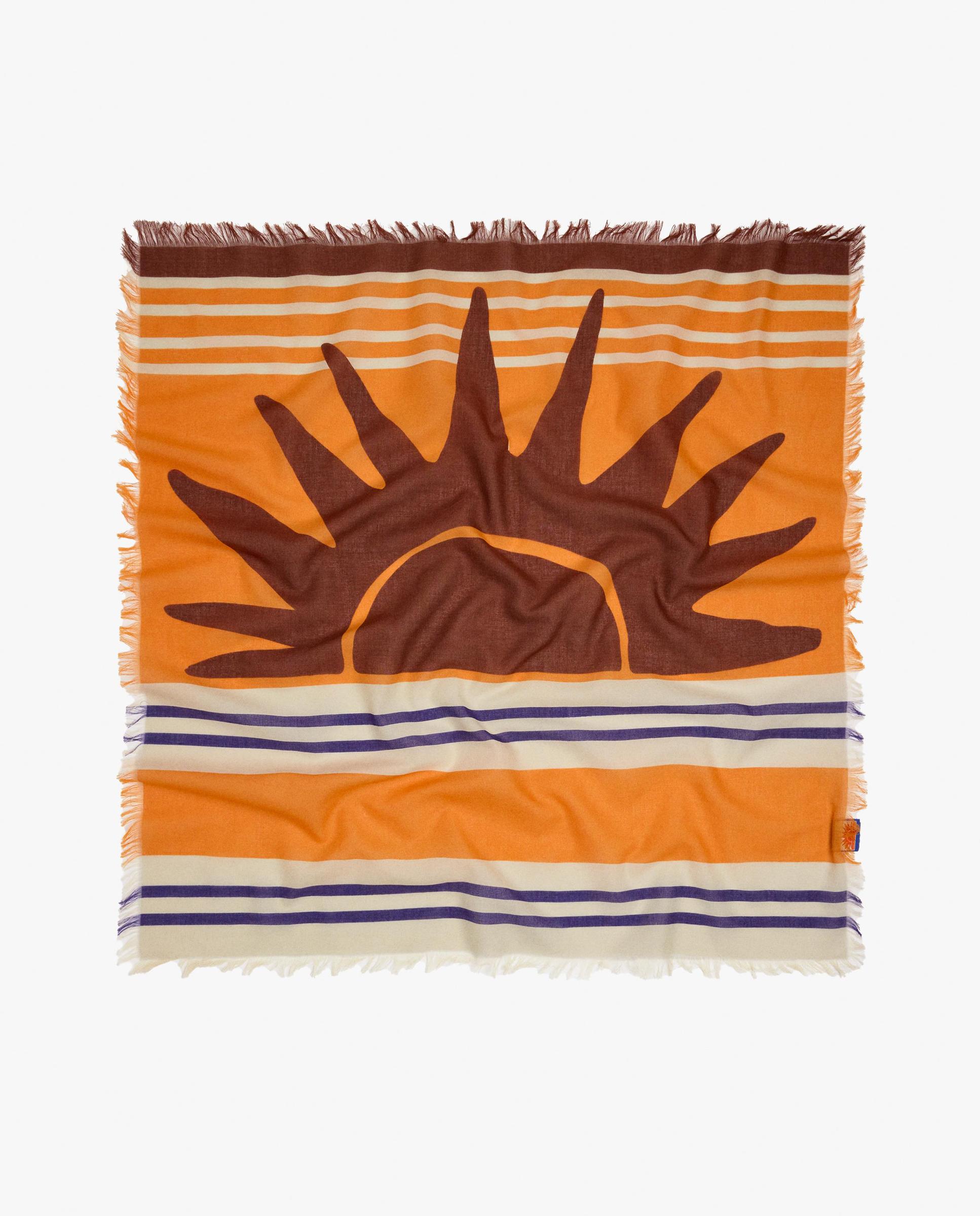 Pañuelo 100% algodón cuadrado con estampados - Parfois - Multicolor Multicolor-1