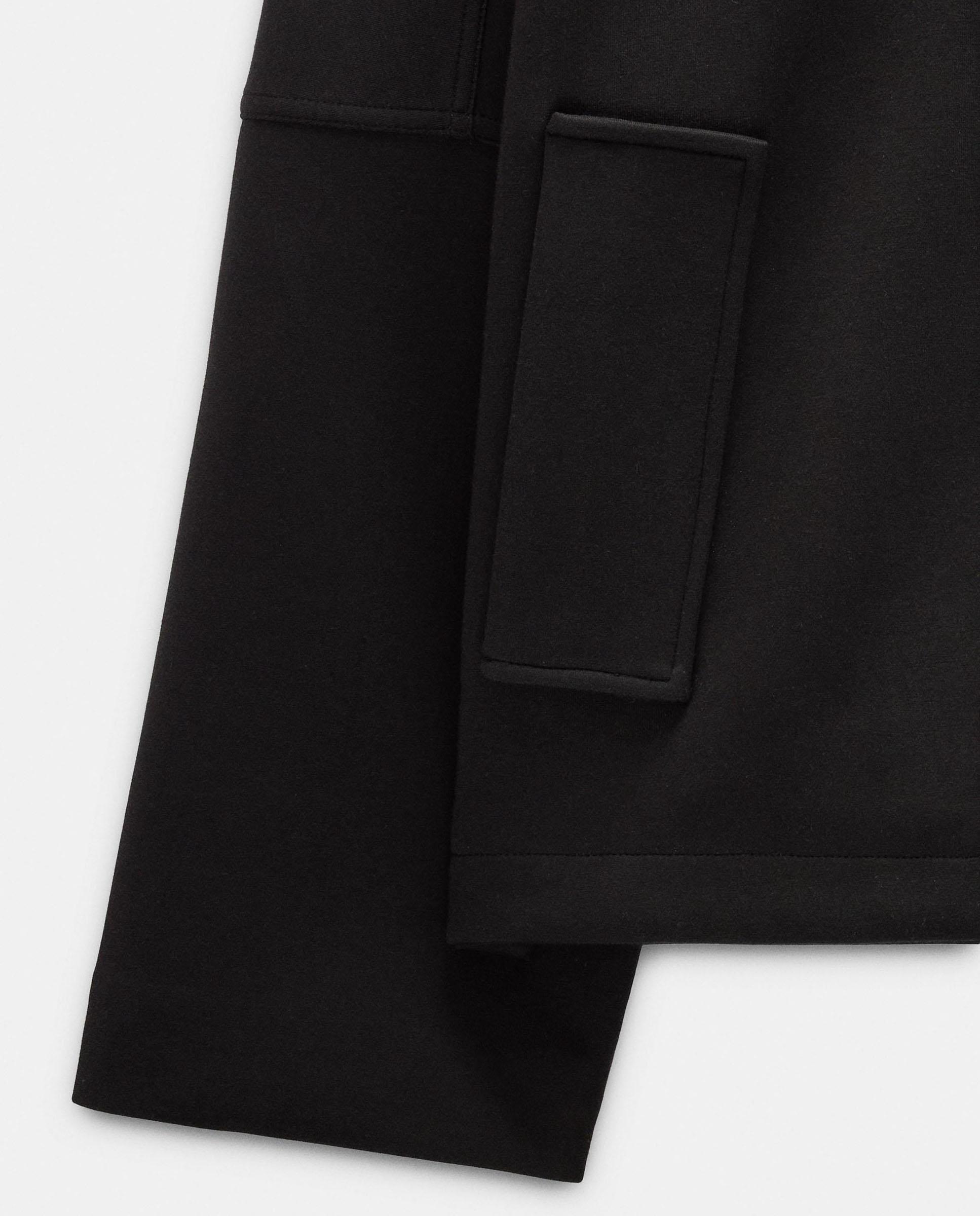 Chaqueta de mujer estructurada con cierre de cremallera en liso - Parfois - Negro Negro-5