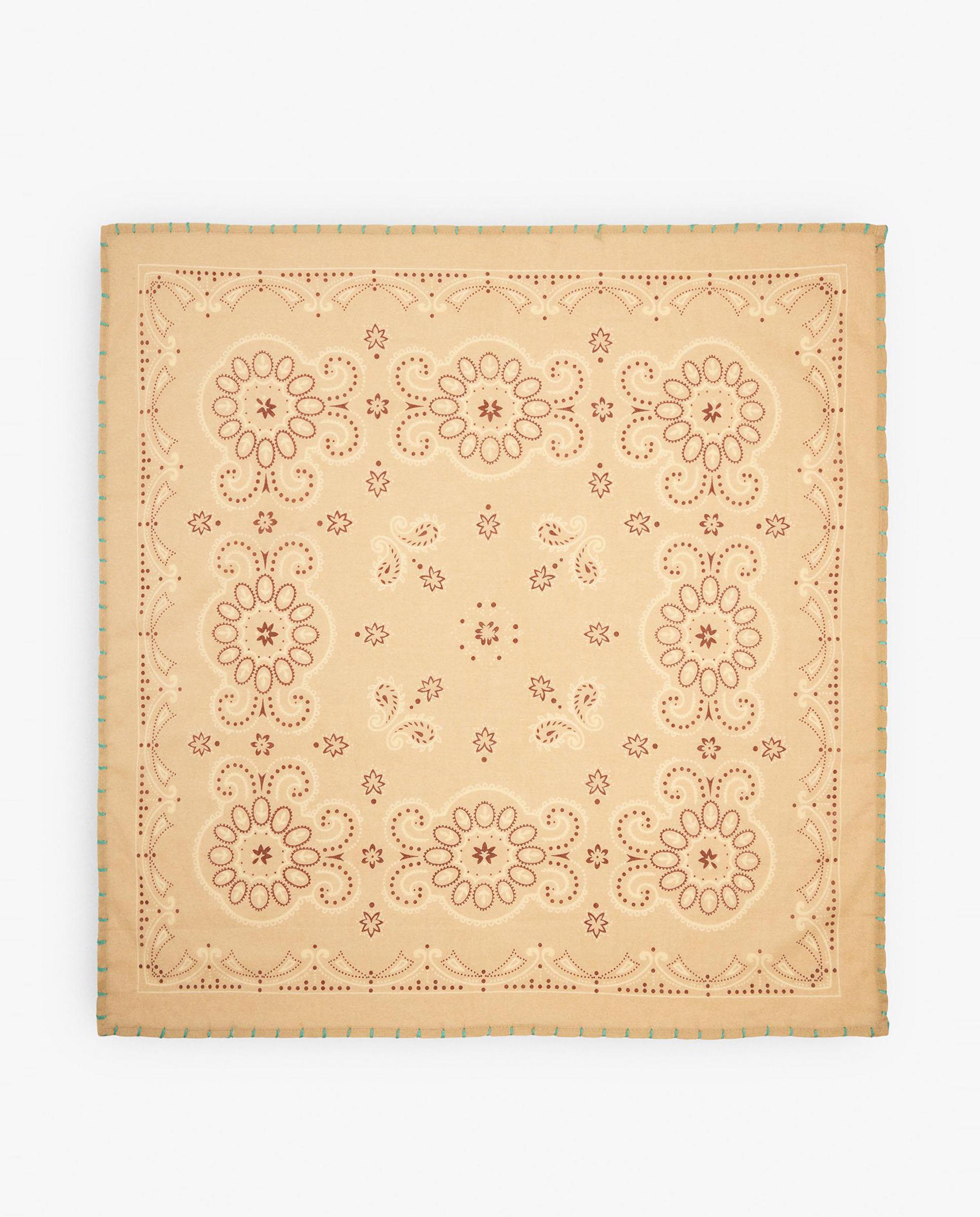 Pañuelo para el pelo con estampado floral - Parfois - Beige Beige-1