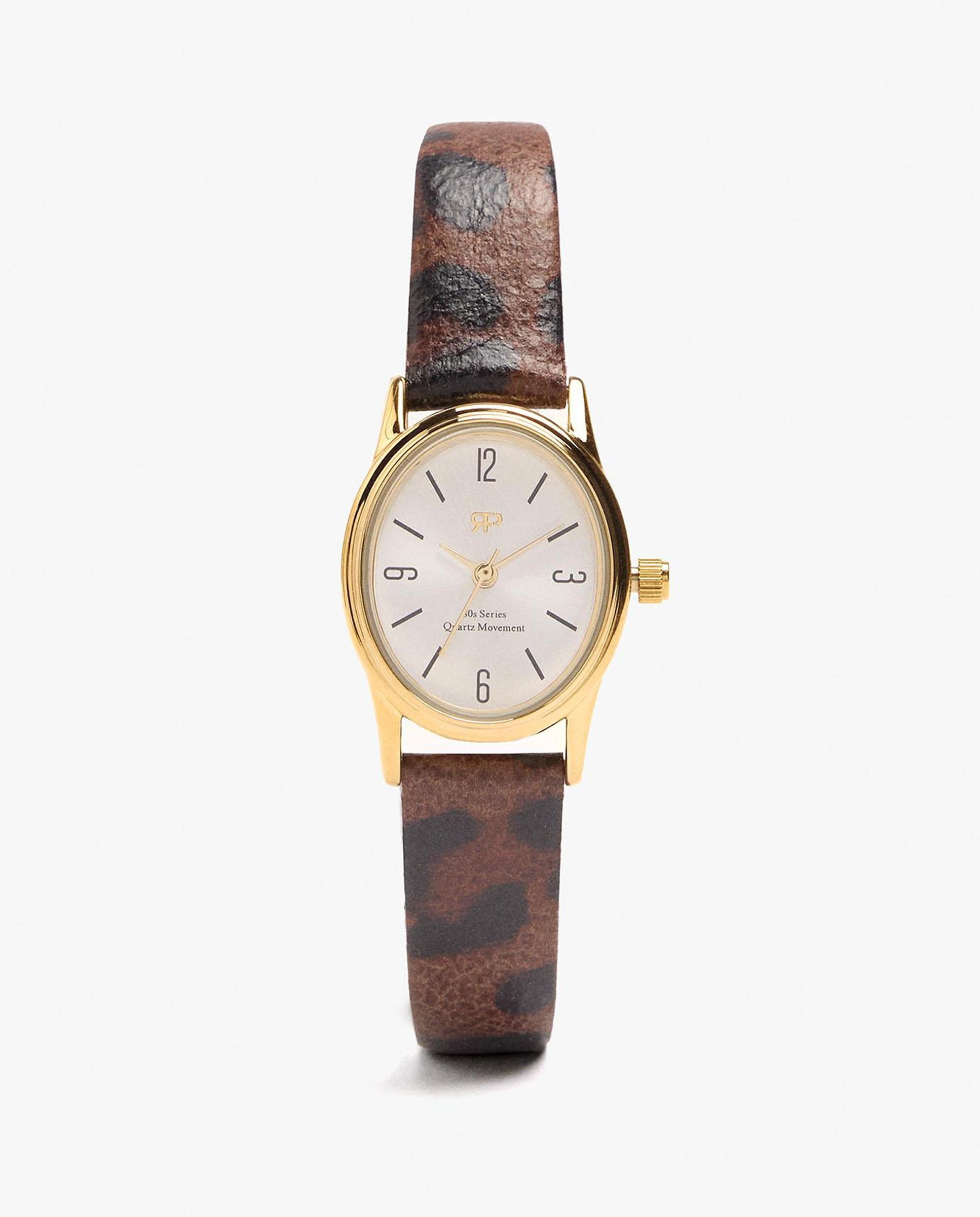 Reloj de mujer con cierre de hebilla y estampado animal print - Parfois - Multicolor Multicolor-1