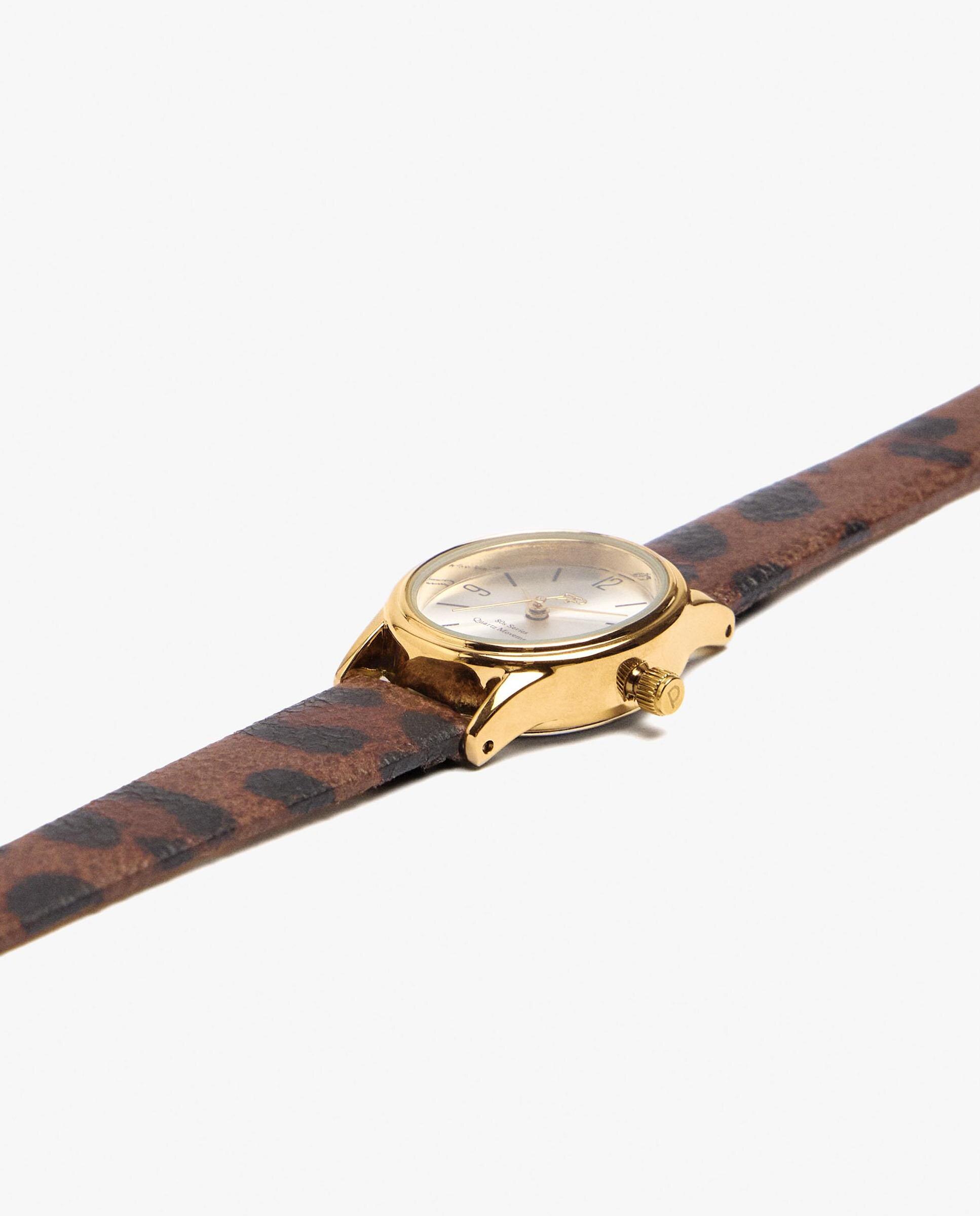 Reloj de mujer con cierre de hebilla y estampado animal print - Parfois - Multicolor Multicolor-2