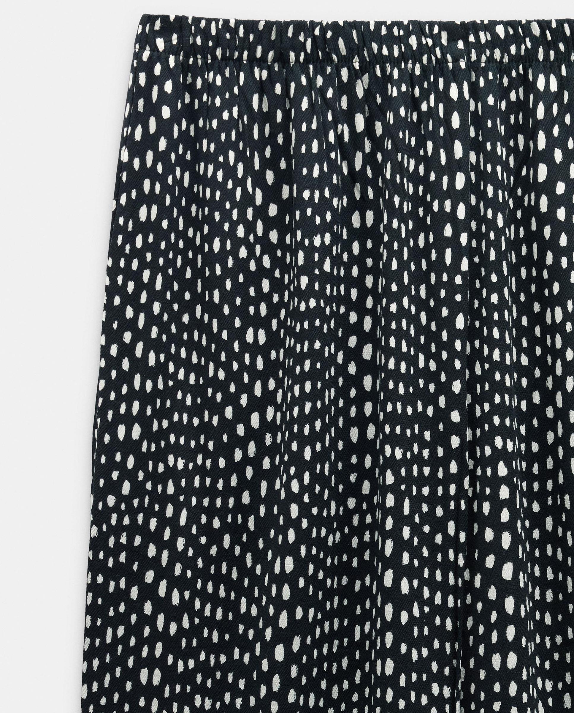 Pantalones rectos de mujer con cintura elástica y estampados - Parfois - Multicolor Multicolor-5