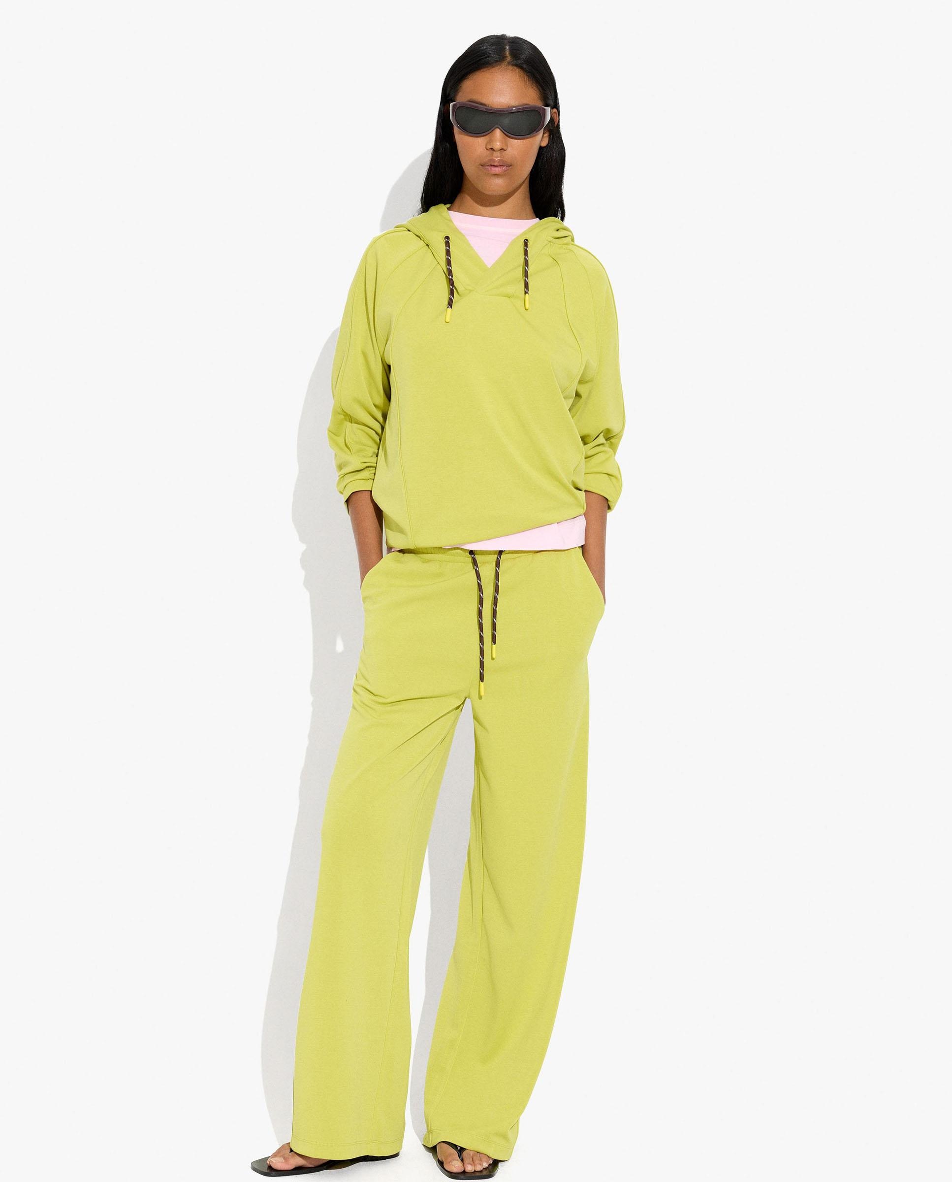 Sudadera de mujer con capucha en liso - Parfois - Lima Lima-2