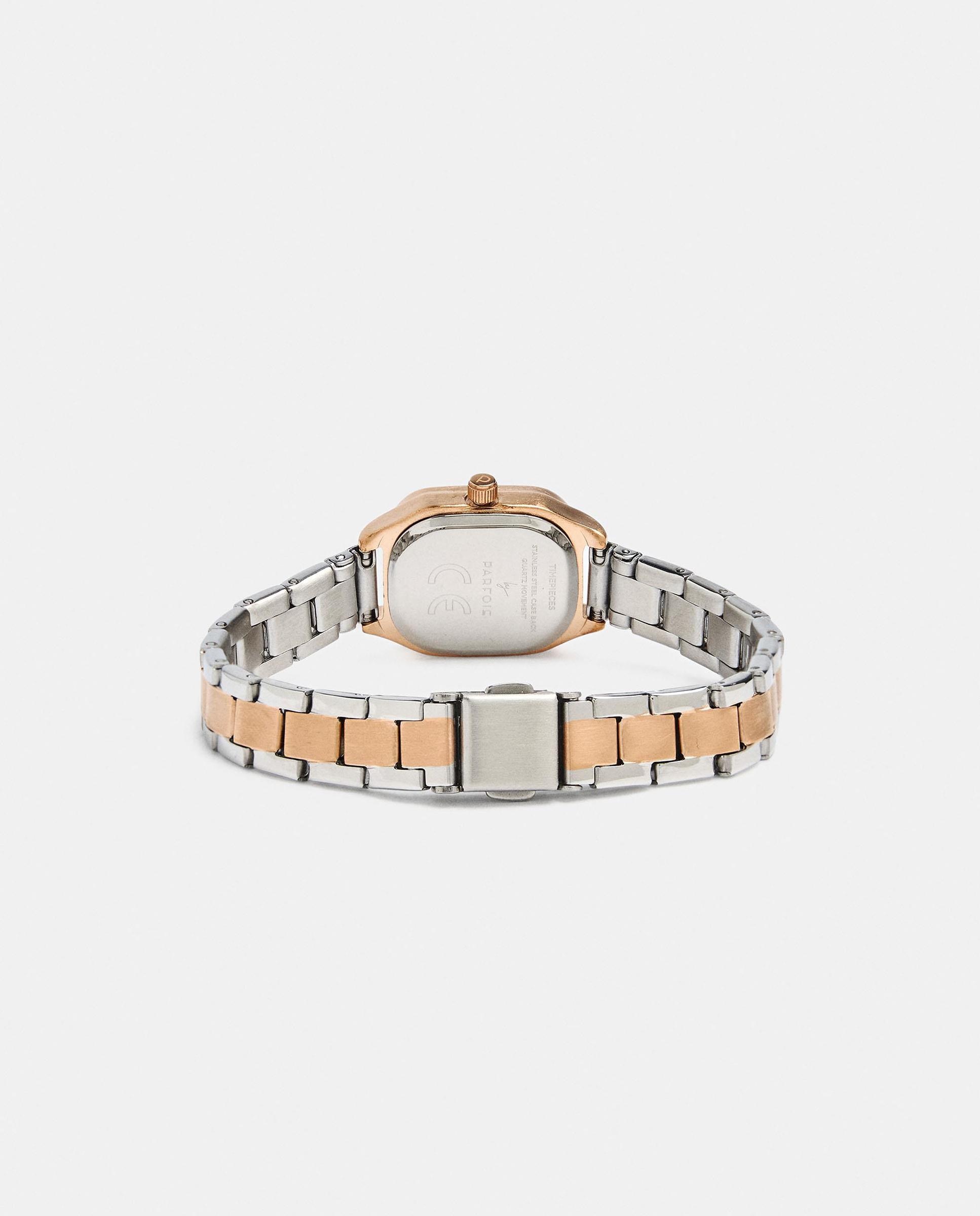 Reloj de mujer de acero inoxidable en liso - Parfois - Multicolor Multicolor-3
