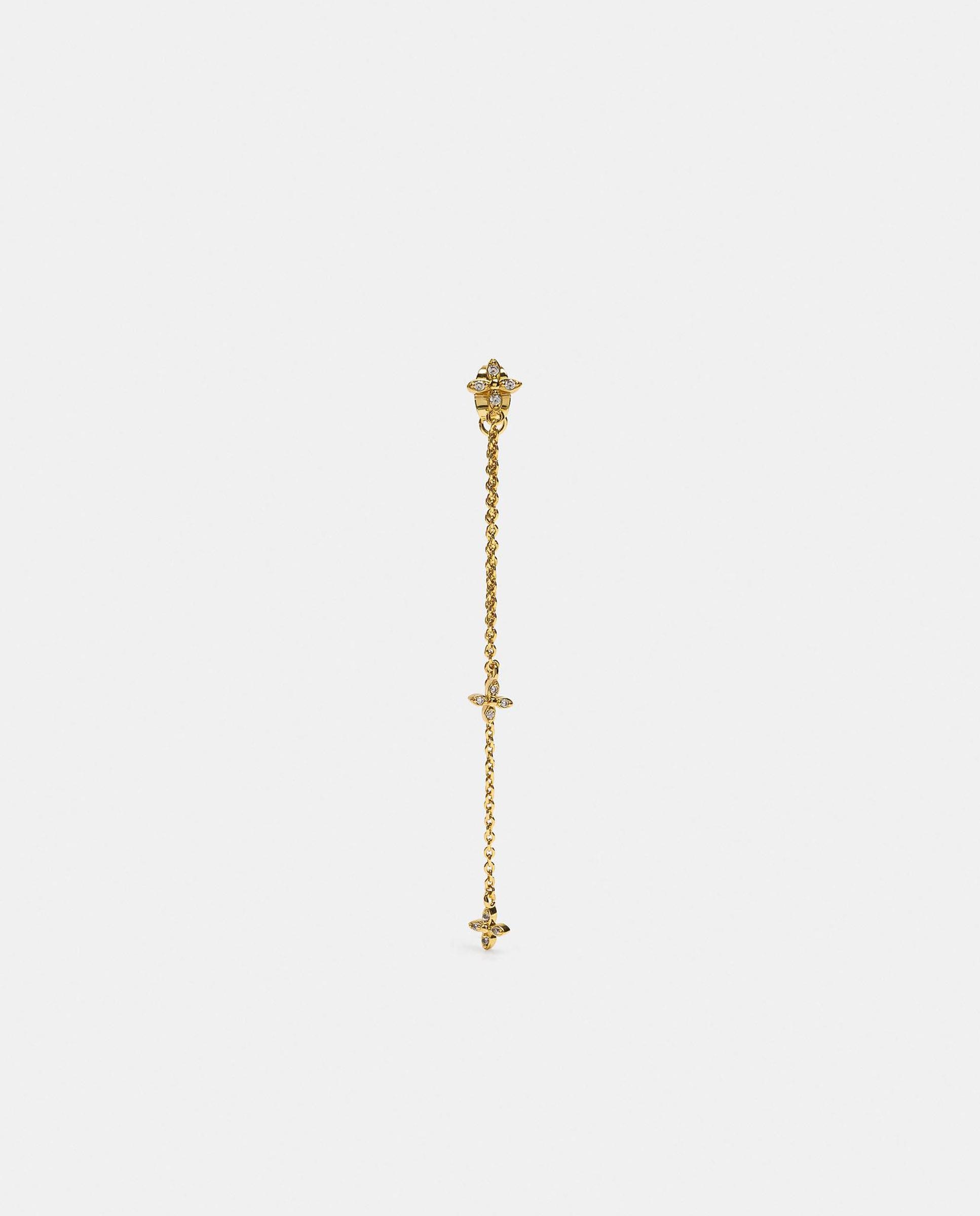Pendiente con cadena y circonitas decorativas - Parfois - Dorado Dorado-1