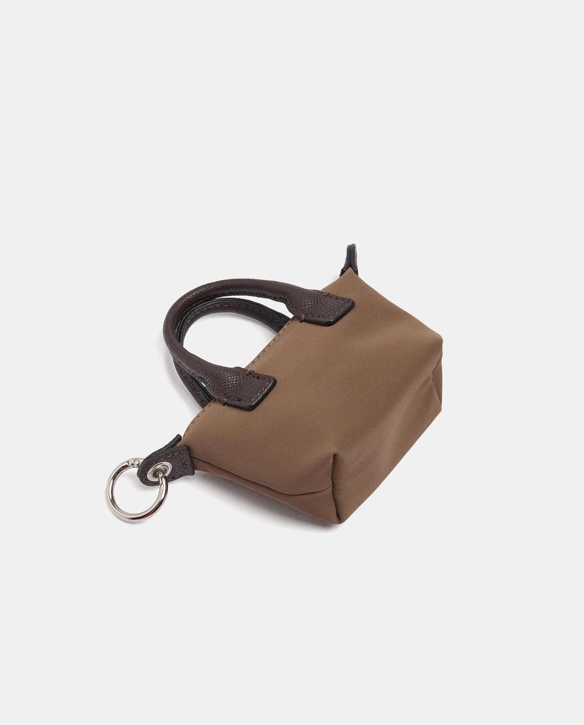 Bolso de hombro con cierre de cremallera en liso - Parfois - Marrón claro Marrón claro-5