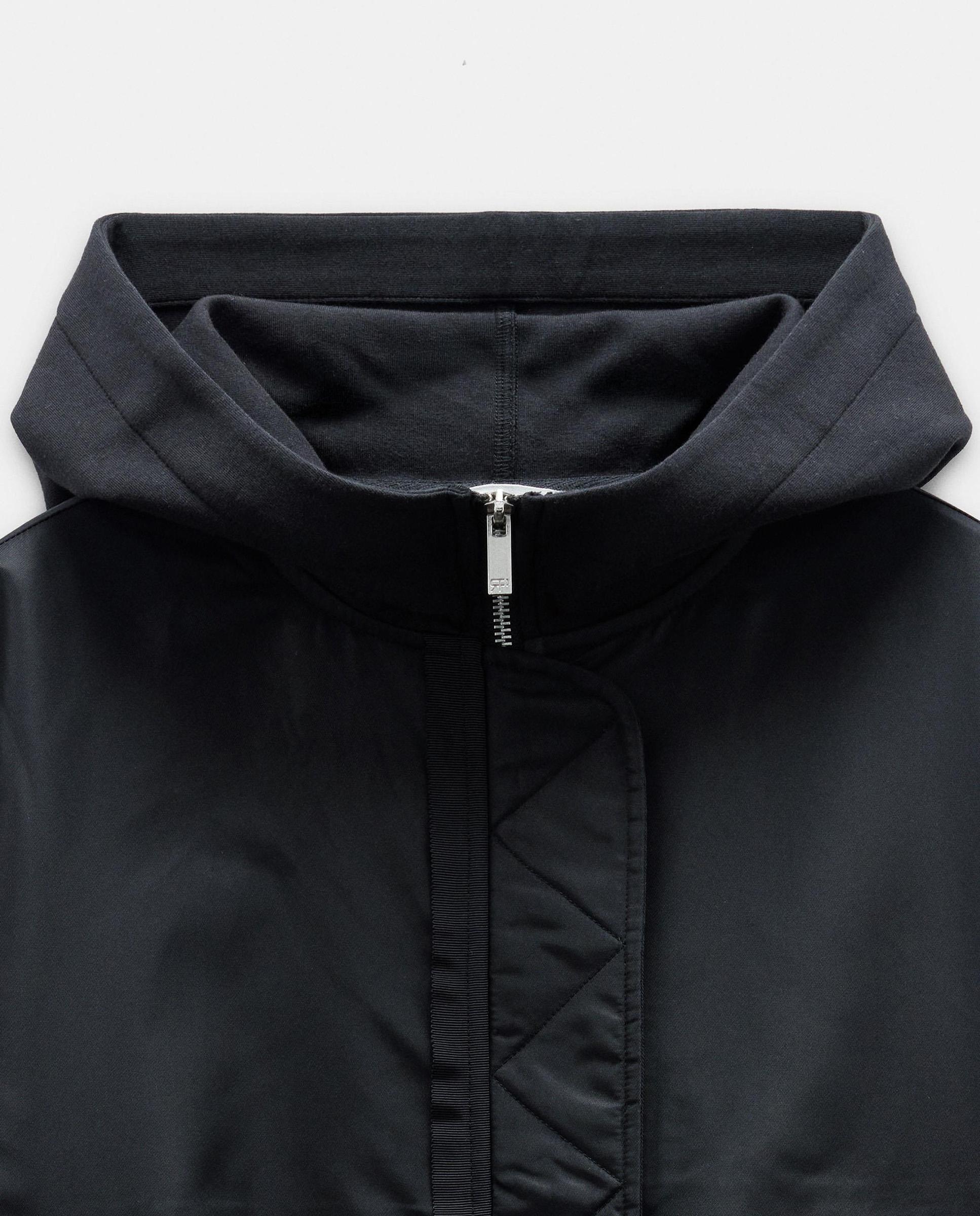 Chaqueta de mujer estilo bomber con cierre de cremallera - Parfois - Negro Negro-8