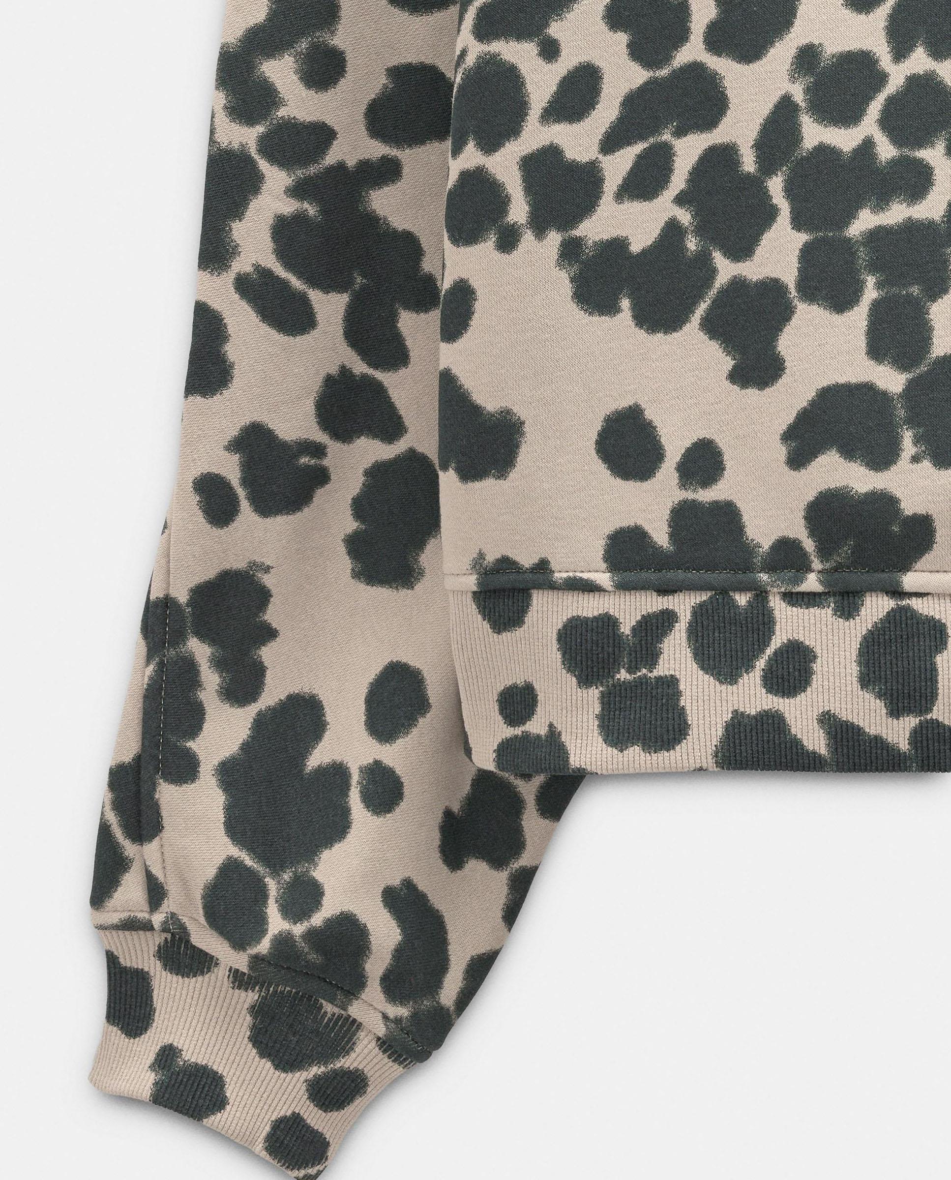 Sudadera de mujer con cuello redondo y estampado animal print - Parfois - Multicolor Multicolor-5