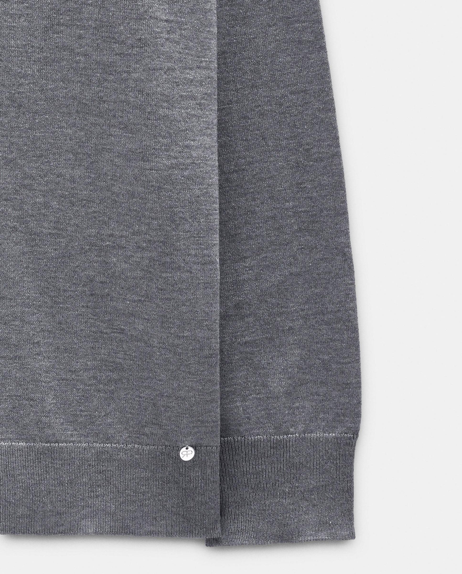 Jersey de mujer de punto de manga larga - Parfois - Gris Gris-5
