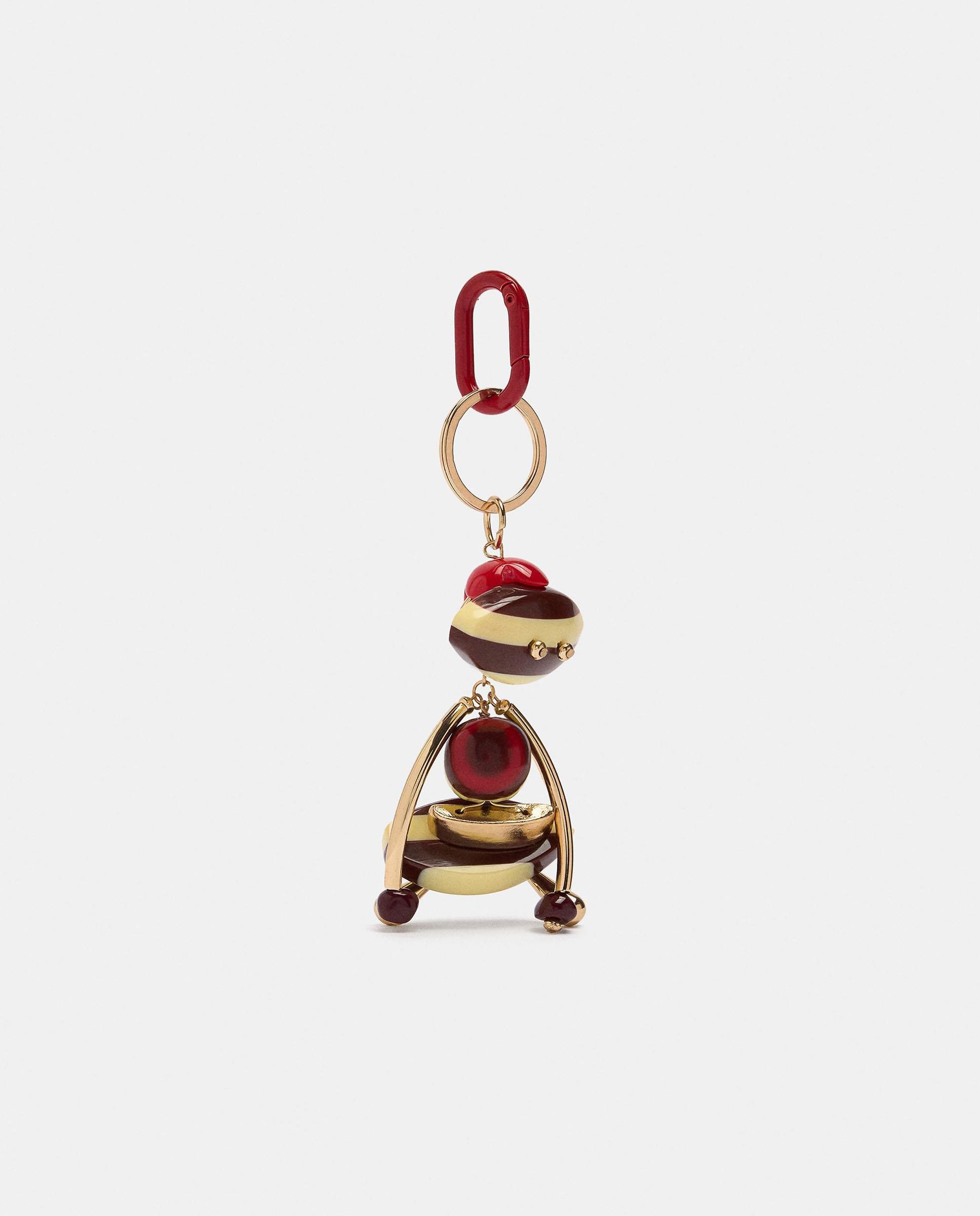 Llavero con charm decorativo de figura geométrica - Parfois - Multicolor Multicolor-1