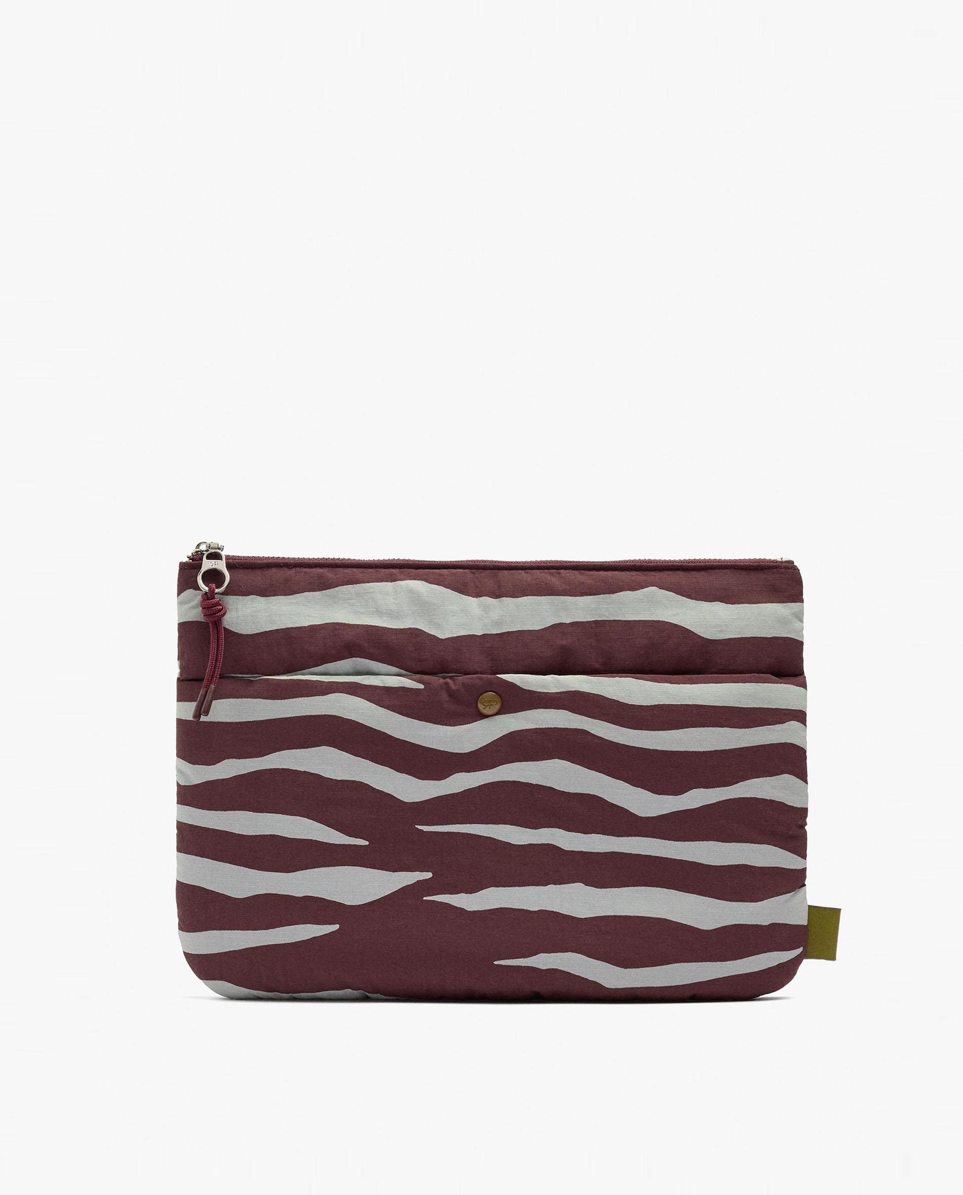 Portadocumentos de mujer con cierre de cremallera y estampado animal print - Parfois - Multicolor Multicolor-1