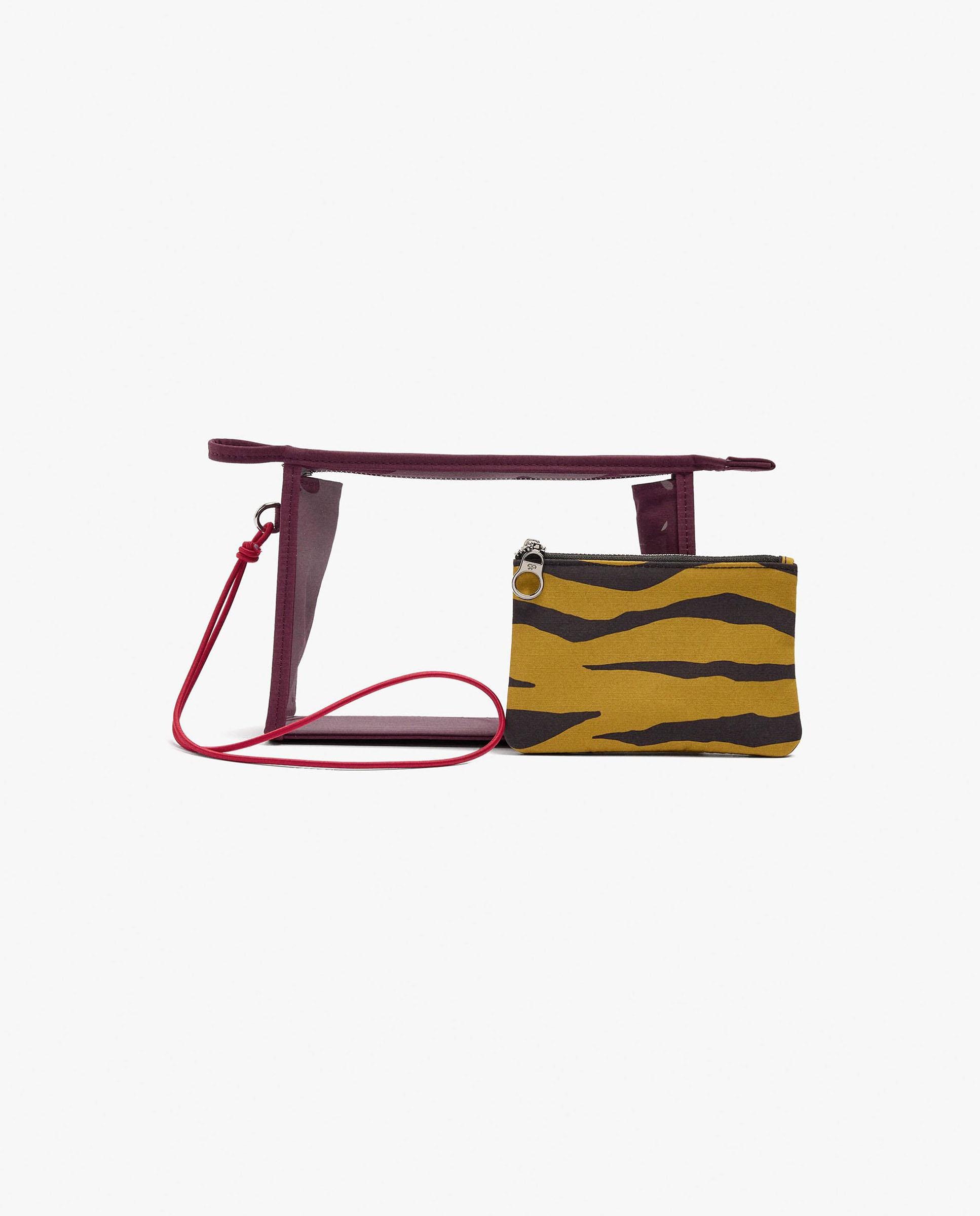 Neceser con cierre de cremallera y estampado animal print - Parfois - Multicolor Multicolor-3