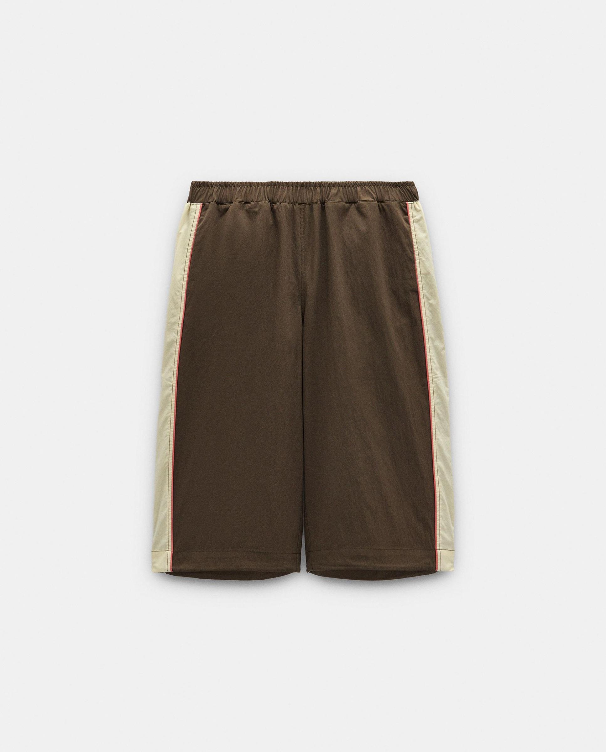 Bermudas de mujer estilo deportivas en liso - Parfois - Verde Verde-7