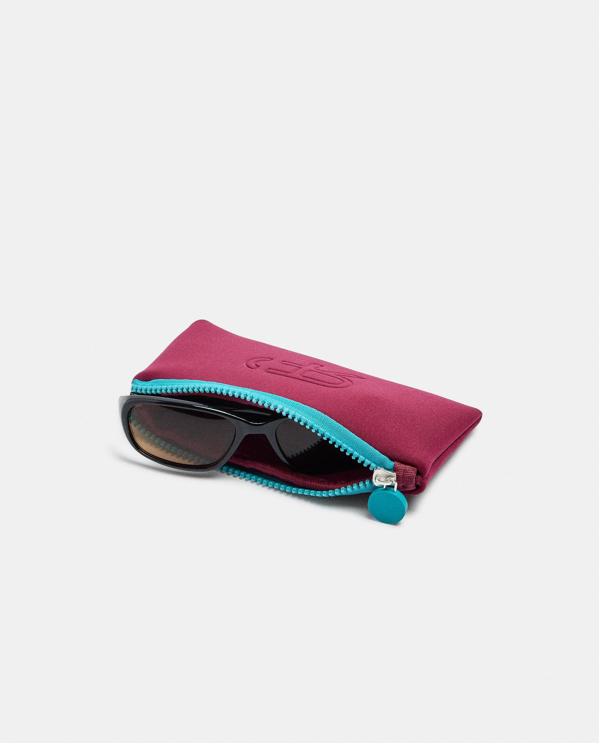 Gafas de sol de mujer con protección uv y forma ovalada en liso - Parfois - Negro Negro-4