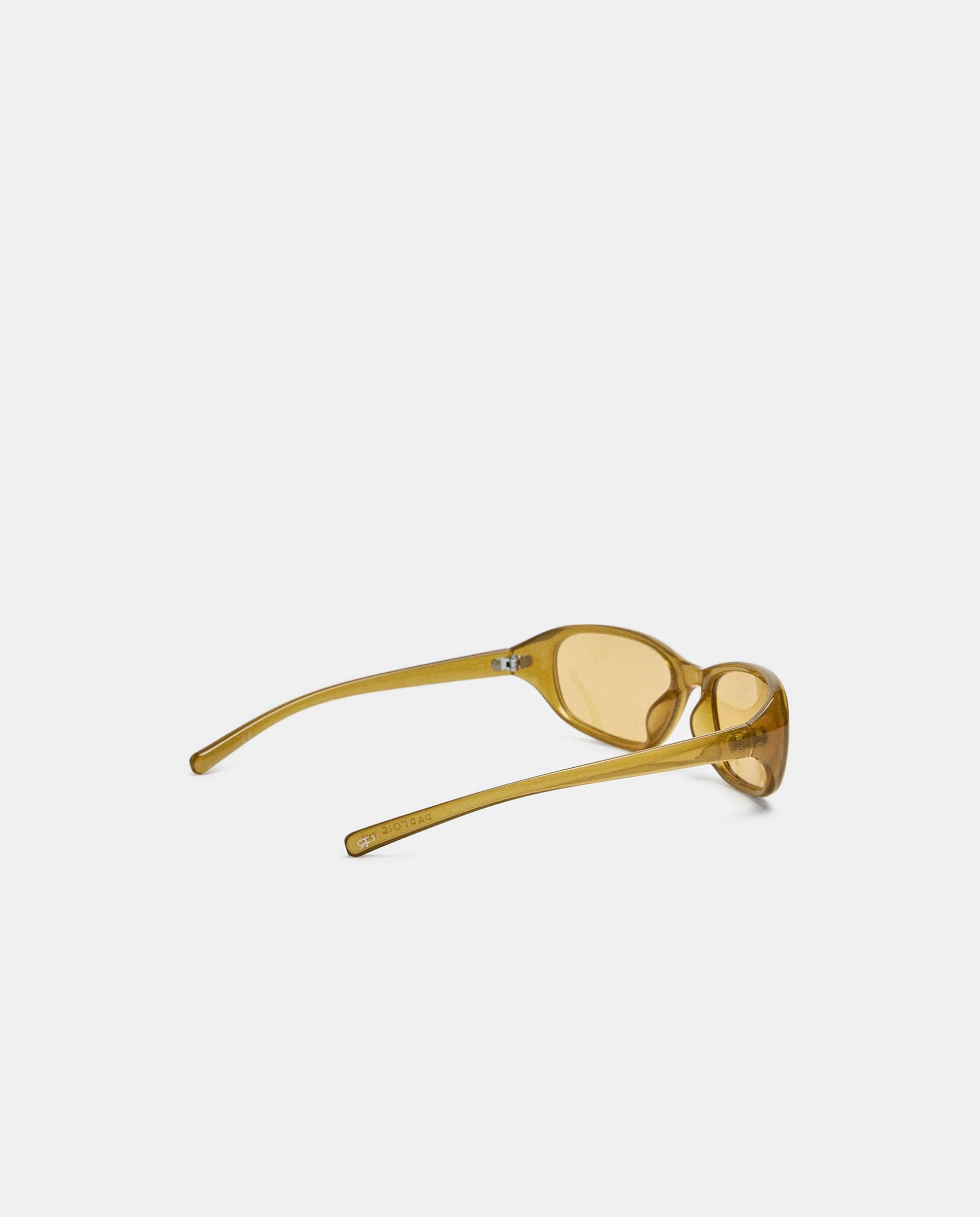 Gafas de sol de mujer con protección uv y forma ovalada en liso - Parfois - Lima Lima-2