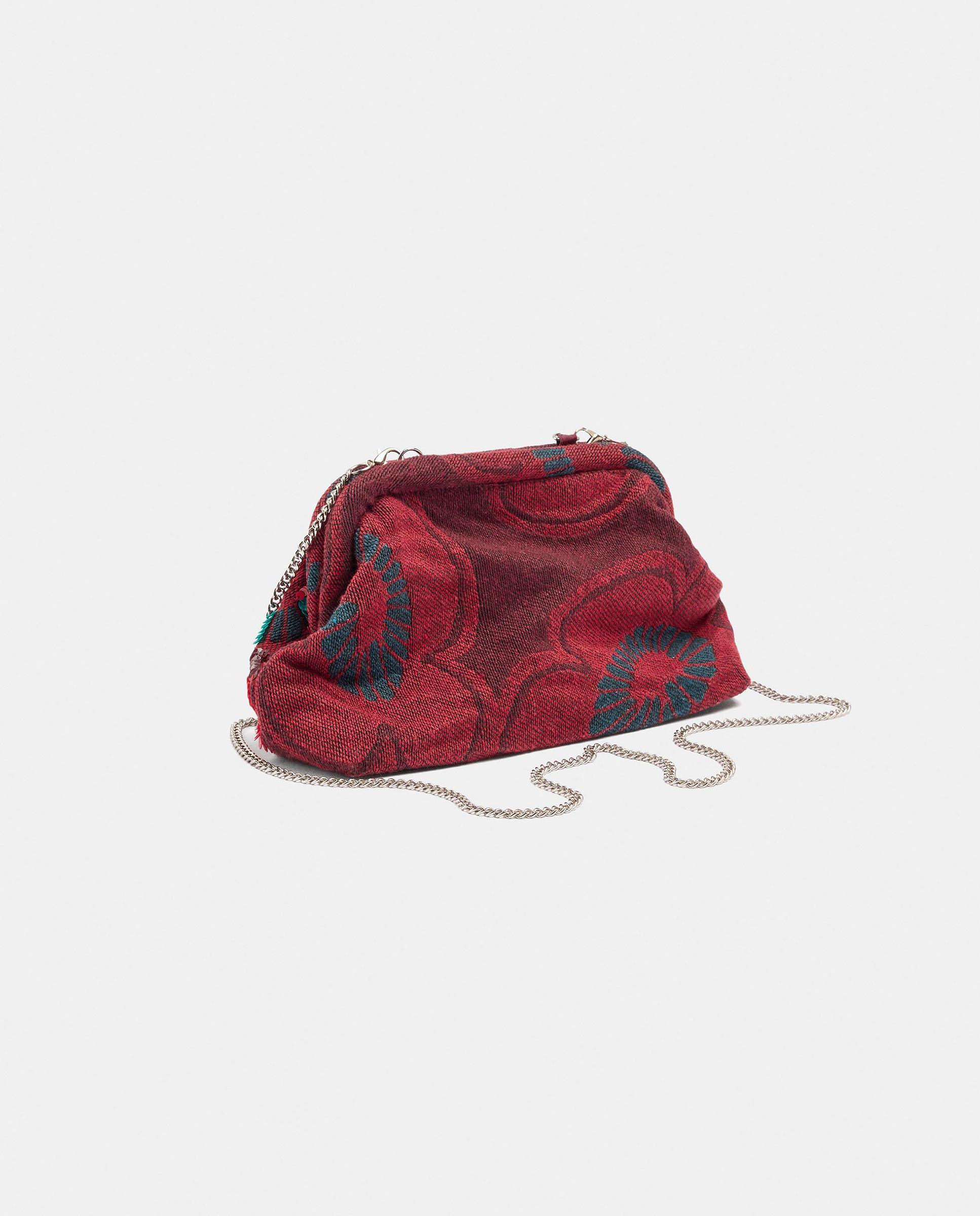 Bolso de fiesta convertible a bandolera con lentejuelas y estampado floral - Parfois - Multicolor Multicolor-2