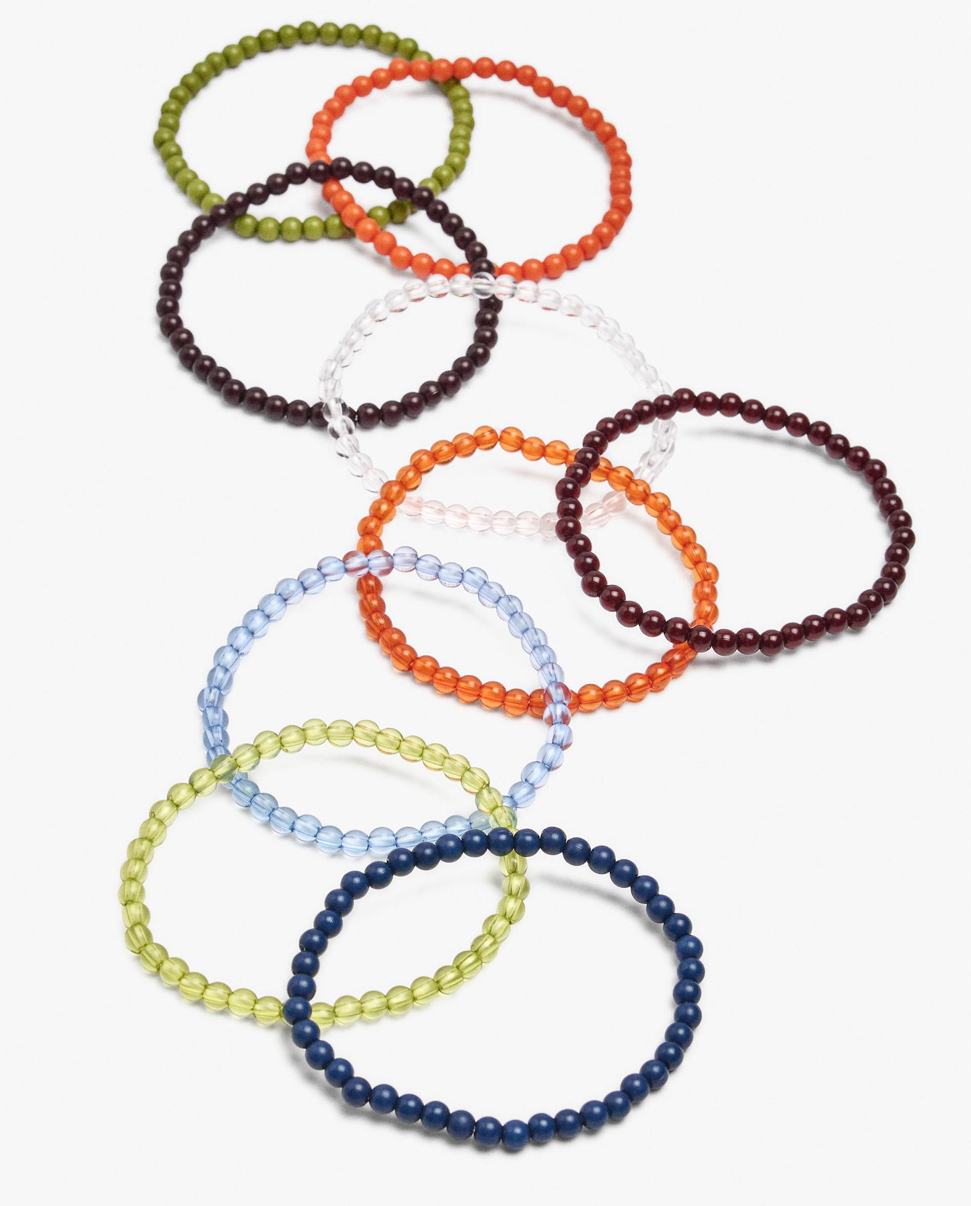 Pack de pulseras con charms decorativos - Parfois - Multicolor Multicolor-2
