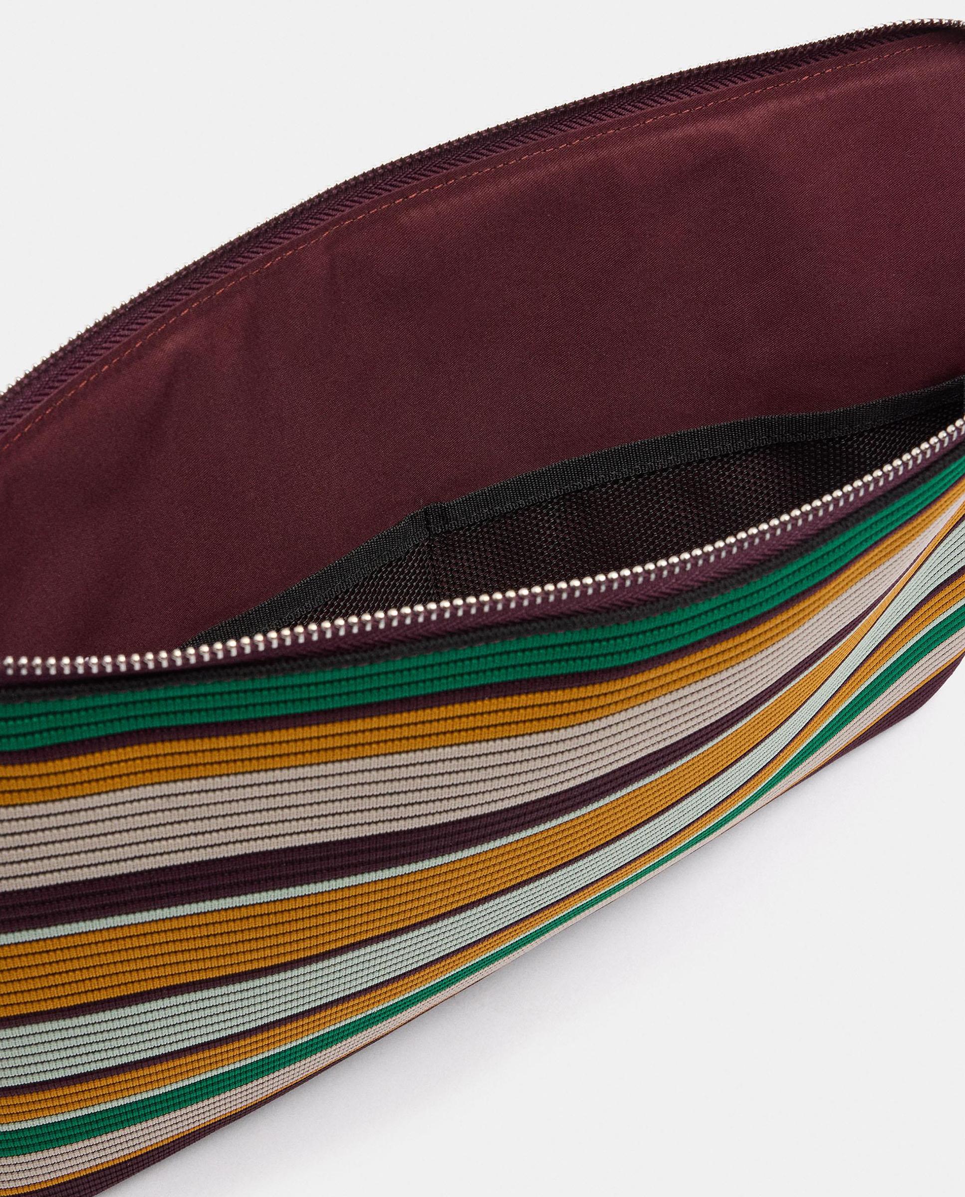 Funda para portátil de 15" con cierre de cremallera y estampado de rayas - Parfois - Multicolor Multicolor-5