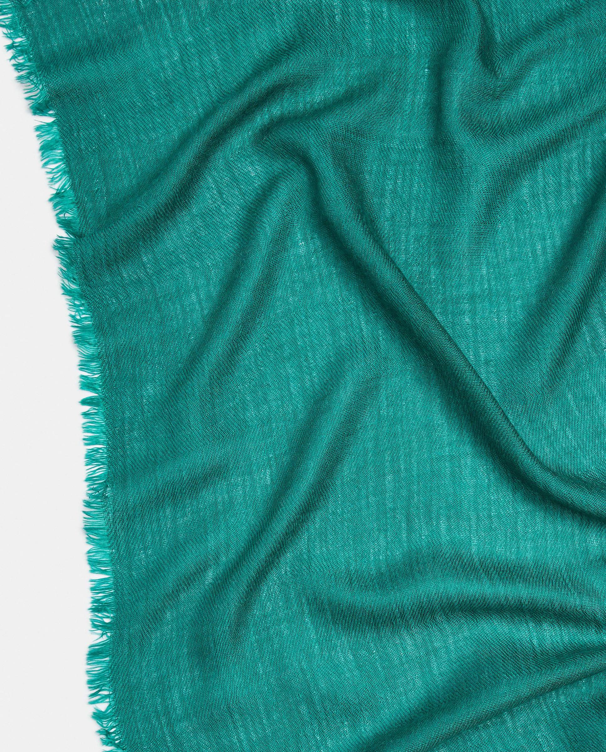 Pañuelo con pespuntes en liso - Parfois - Verde Verde-2