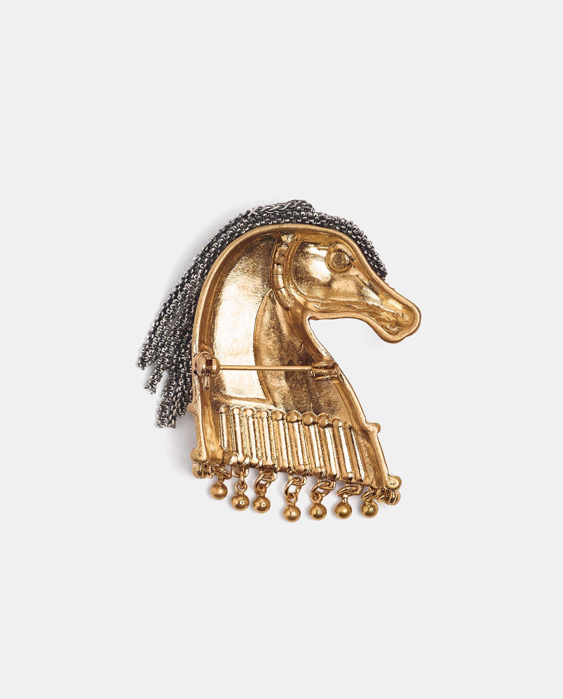 Imagen 4 de Broche grande con forma de caballo - Parfois - Multicolor Multicolor
