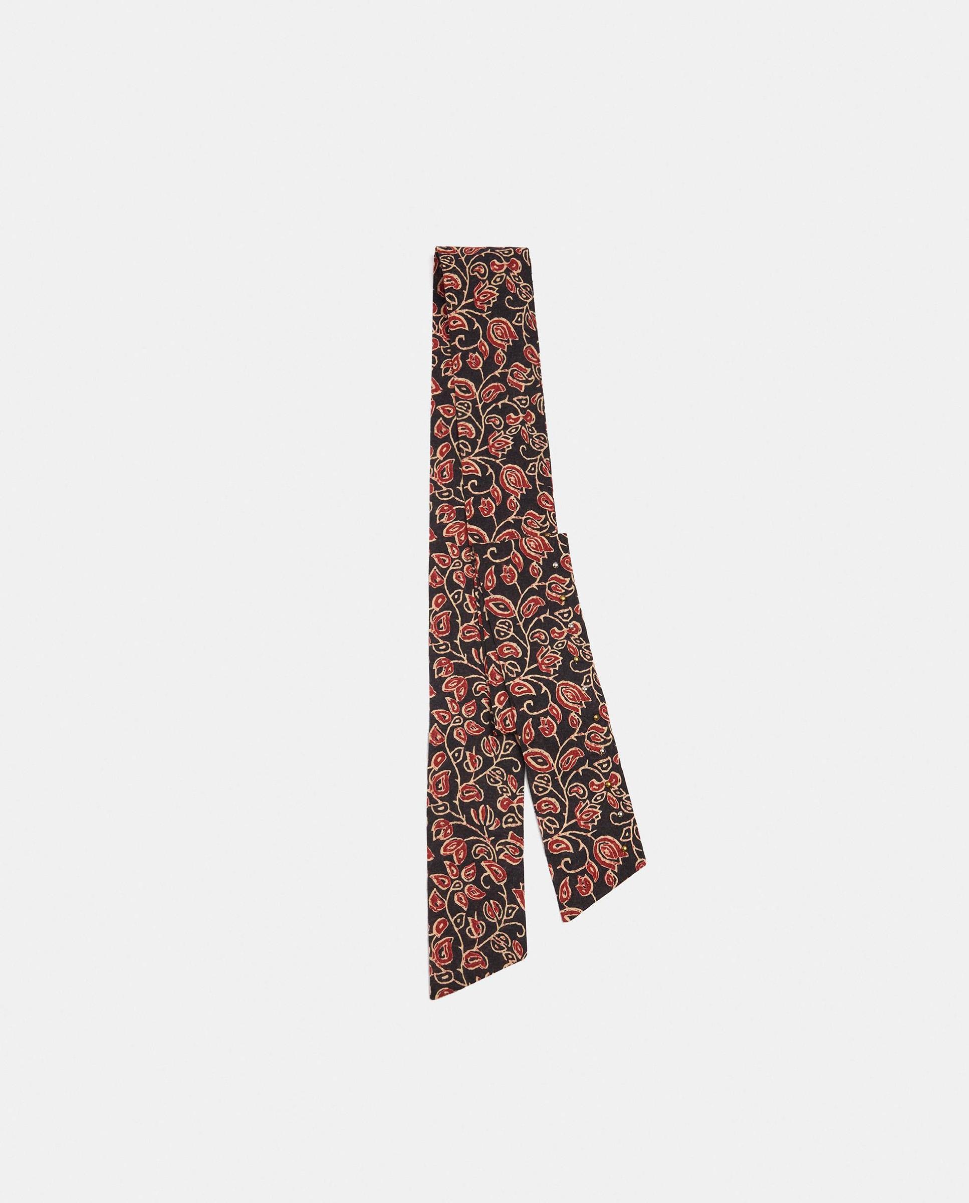 Pañuelo para el pelo de piel con estampado floral - Parfois - Multicolor Multicolor-1