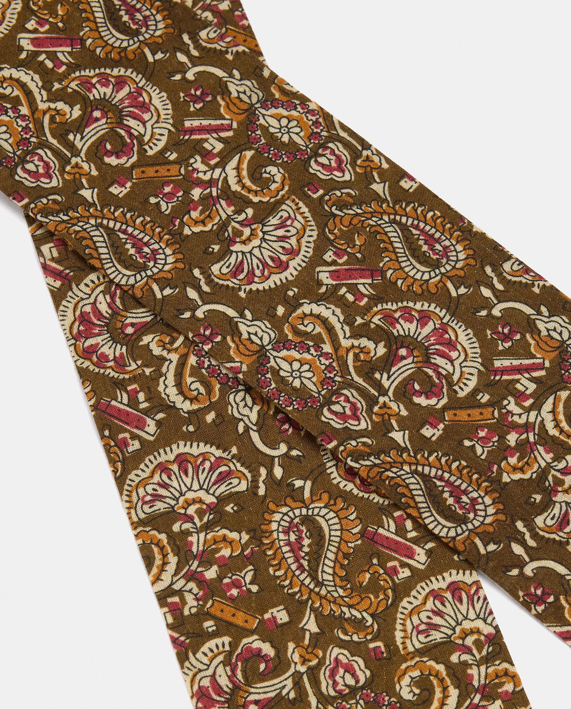 Pañuelo para el pelo 100% algodón con estampado floral - Parfois - Multicolor Multicolor-3