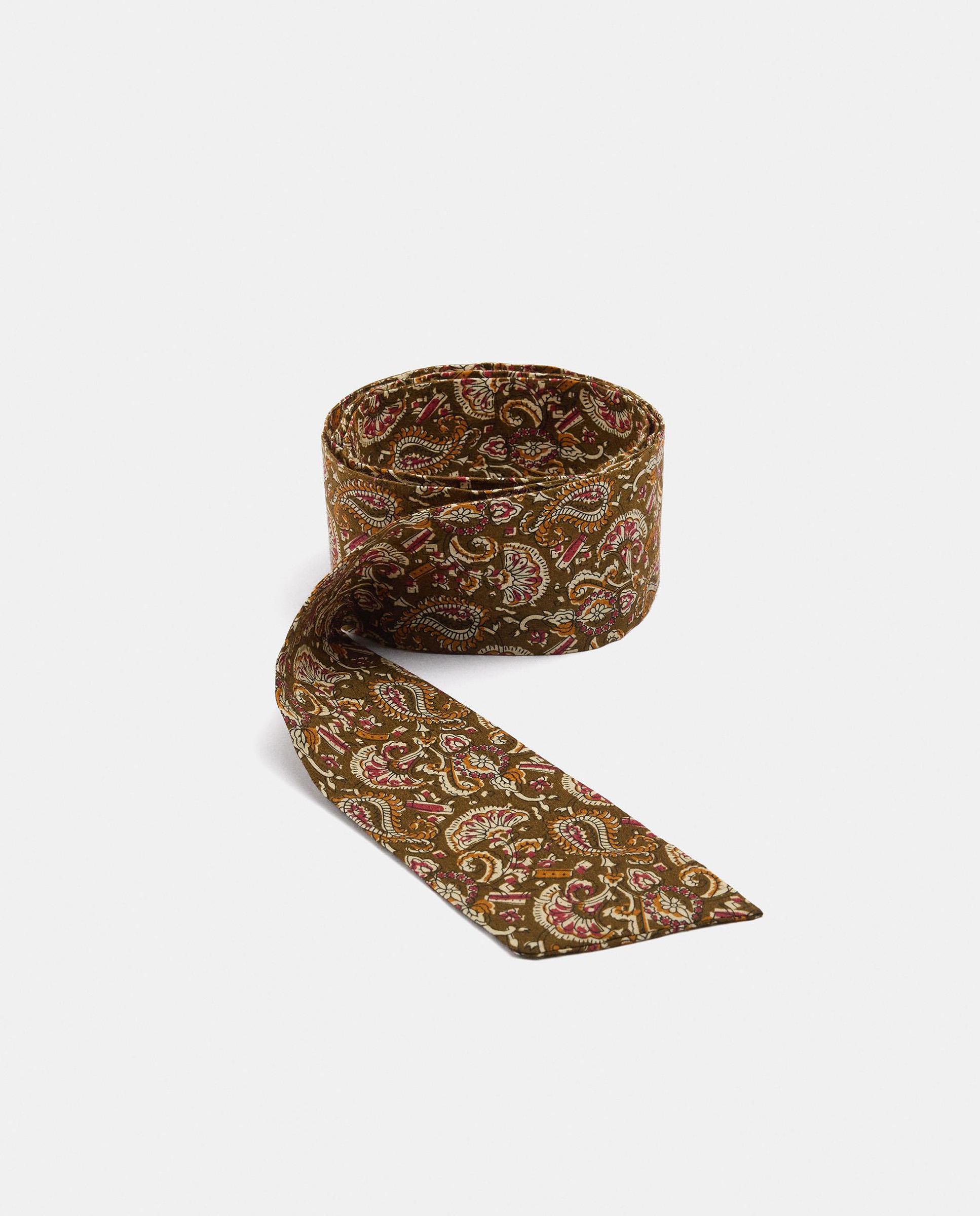 Pañuelo para el pelo 100% algodón con estampado floral - Parfois - Multicolor Multicolor-2
