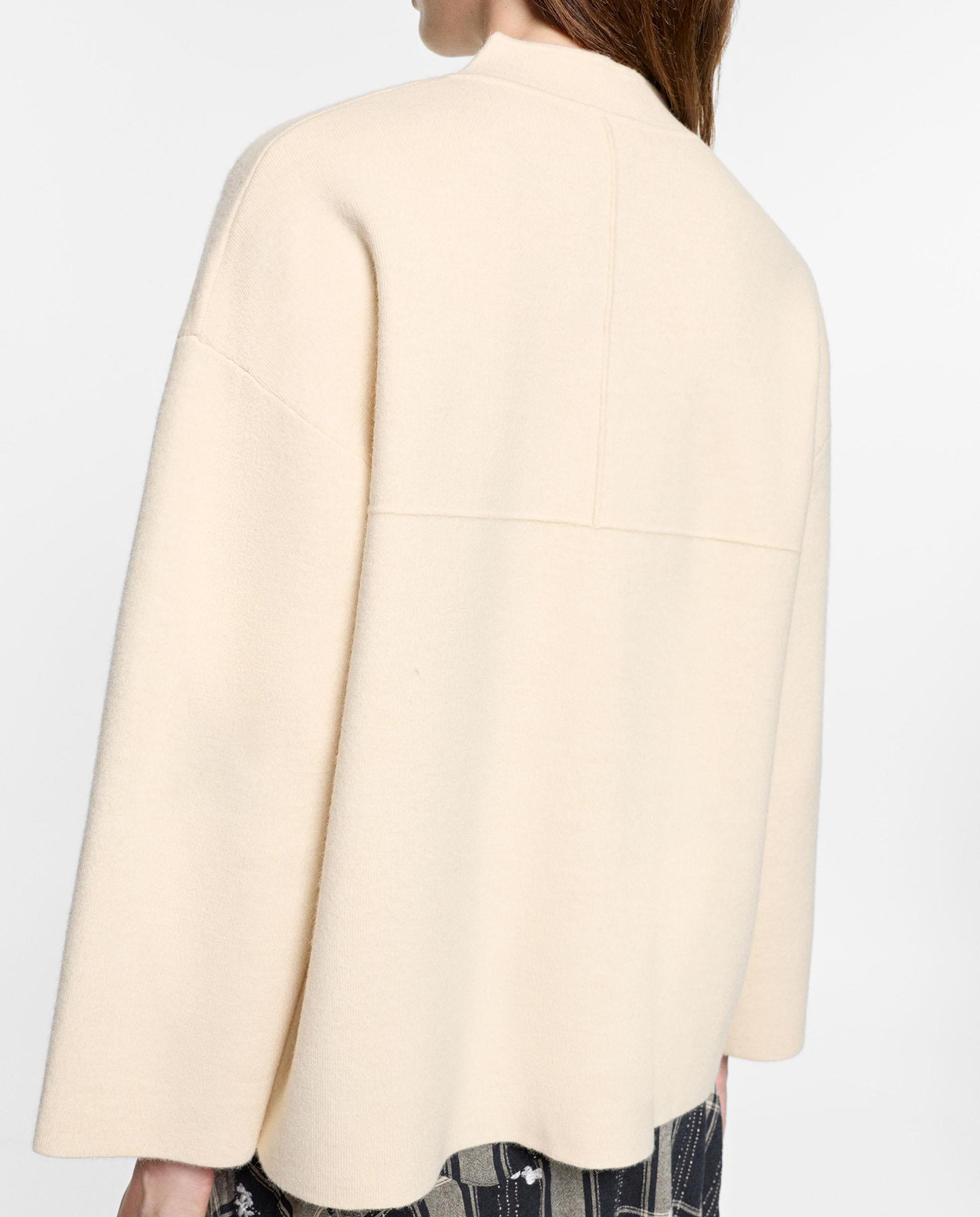 Chaqueta de mujer de punto con botones - Parfois - Crudo Crudo-6