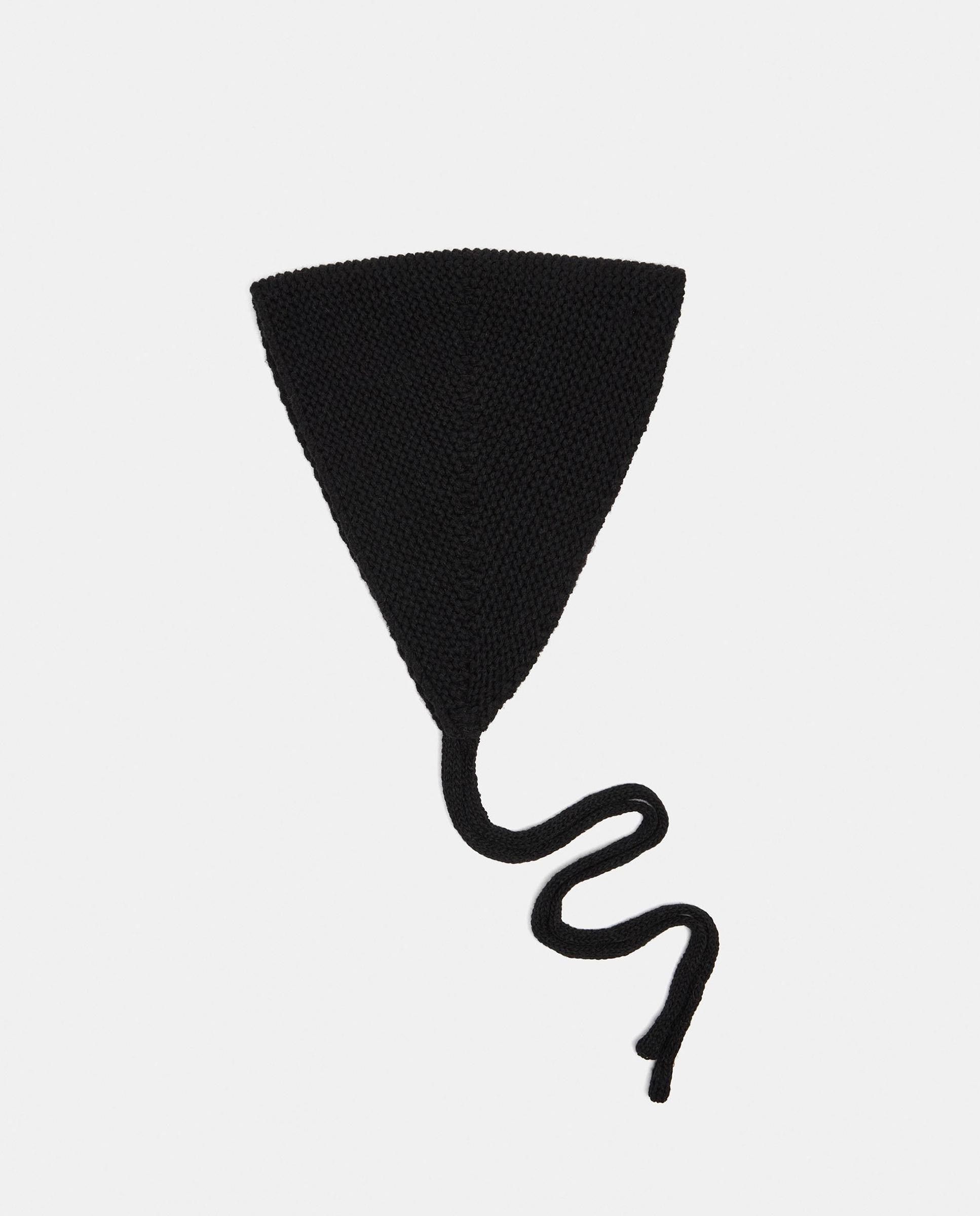 Gorro de mujer 100% lana de punto en liso - Parfois - Negro Negro-1