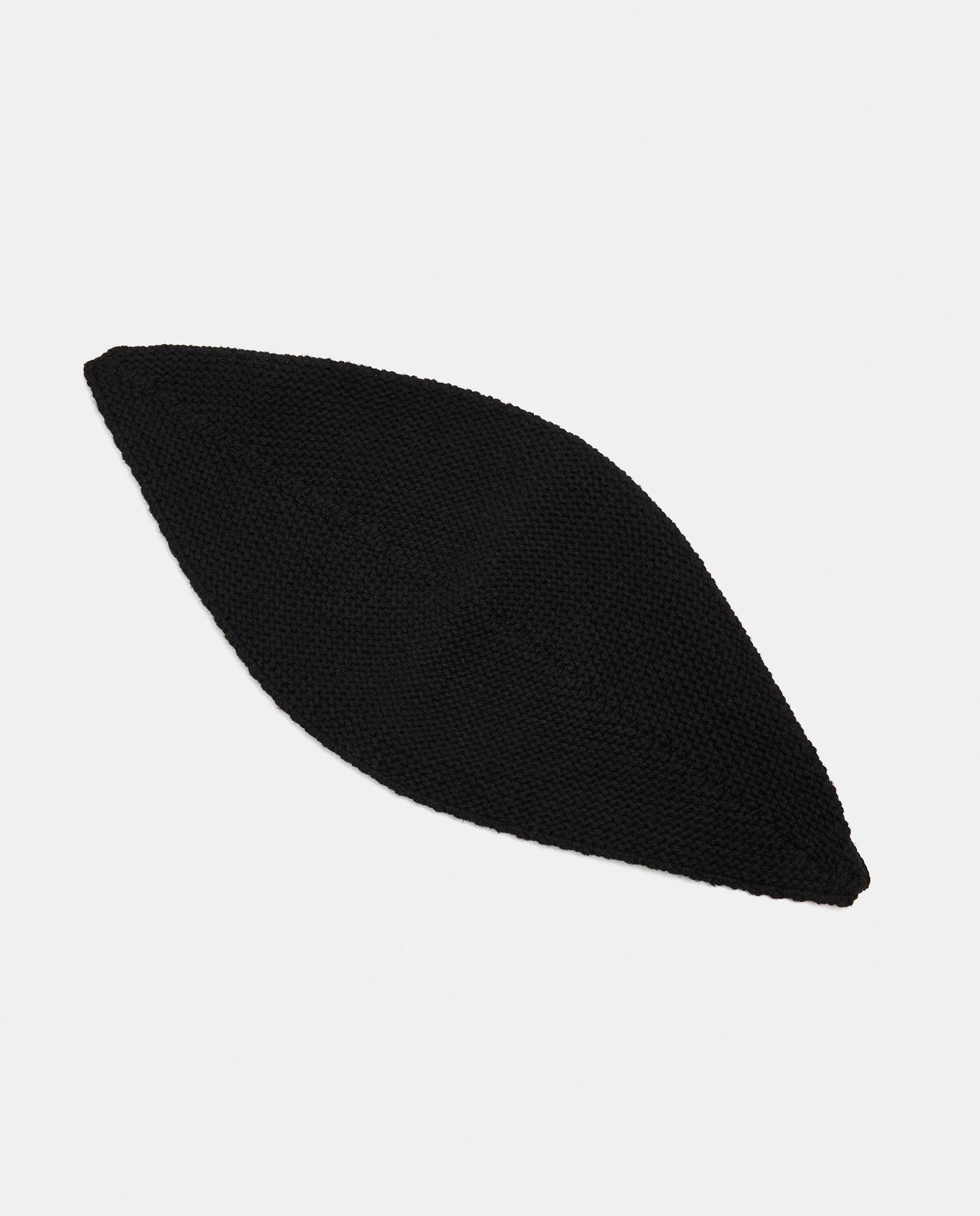 Gorro de mujer 100% lana de punto en liso - Parfois - Negro Negro-2