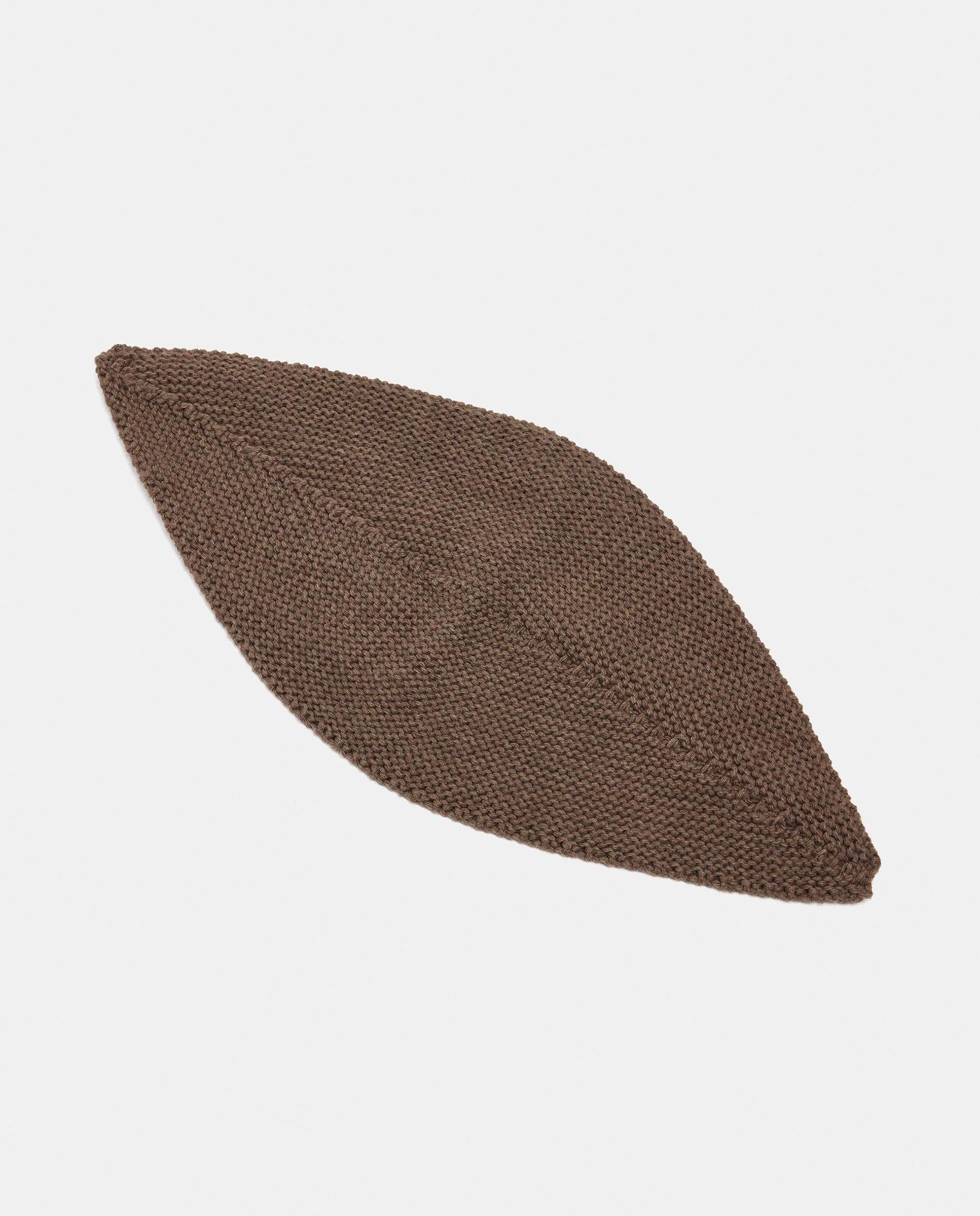 Gorro de mujer 100% lana de punto en liso - Parfois - Topo Topo-2
