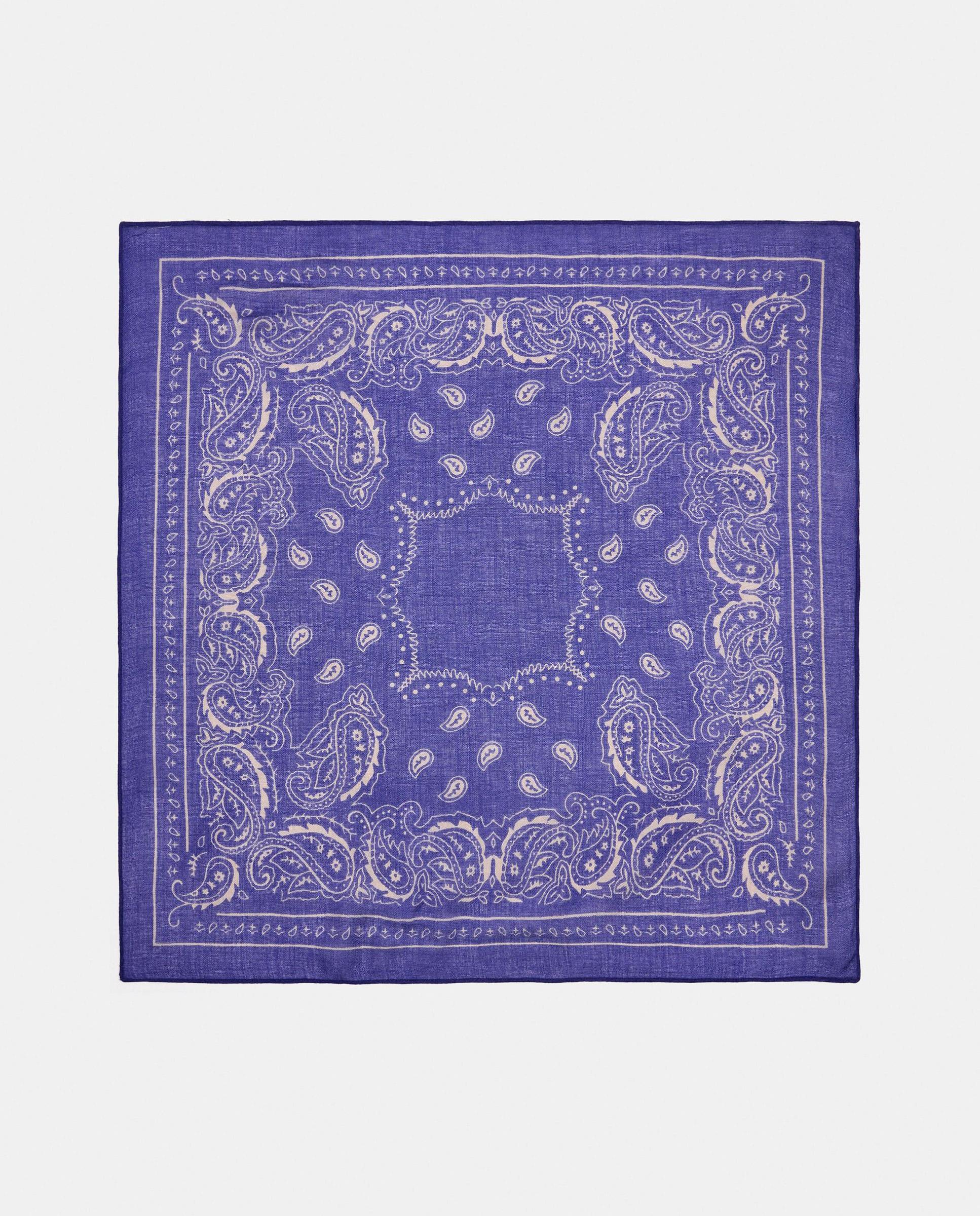 Pañuelo cuadrado con estampado paisley - Parfois - Morado Morado-1