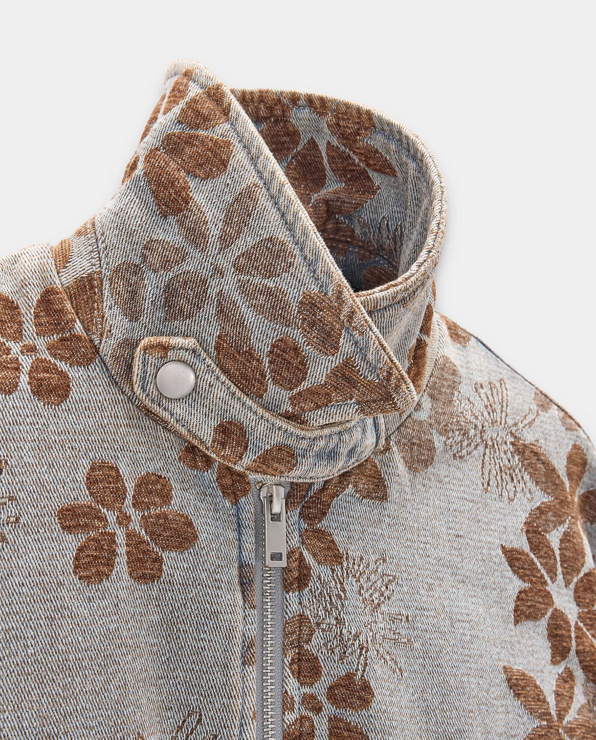 Imagen 6 de Chaqueta de mujer vaquera con estampado floral - Parfois - Azul Azul