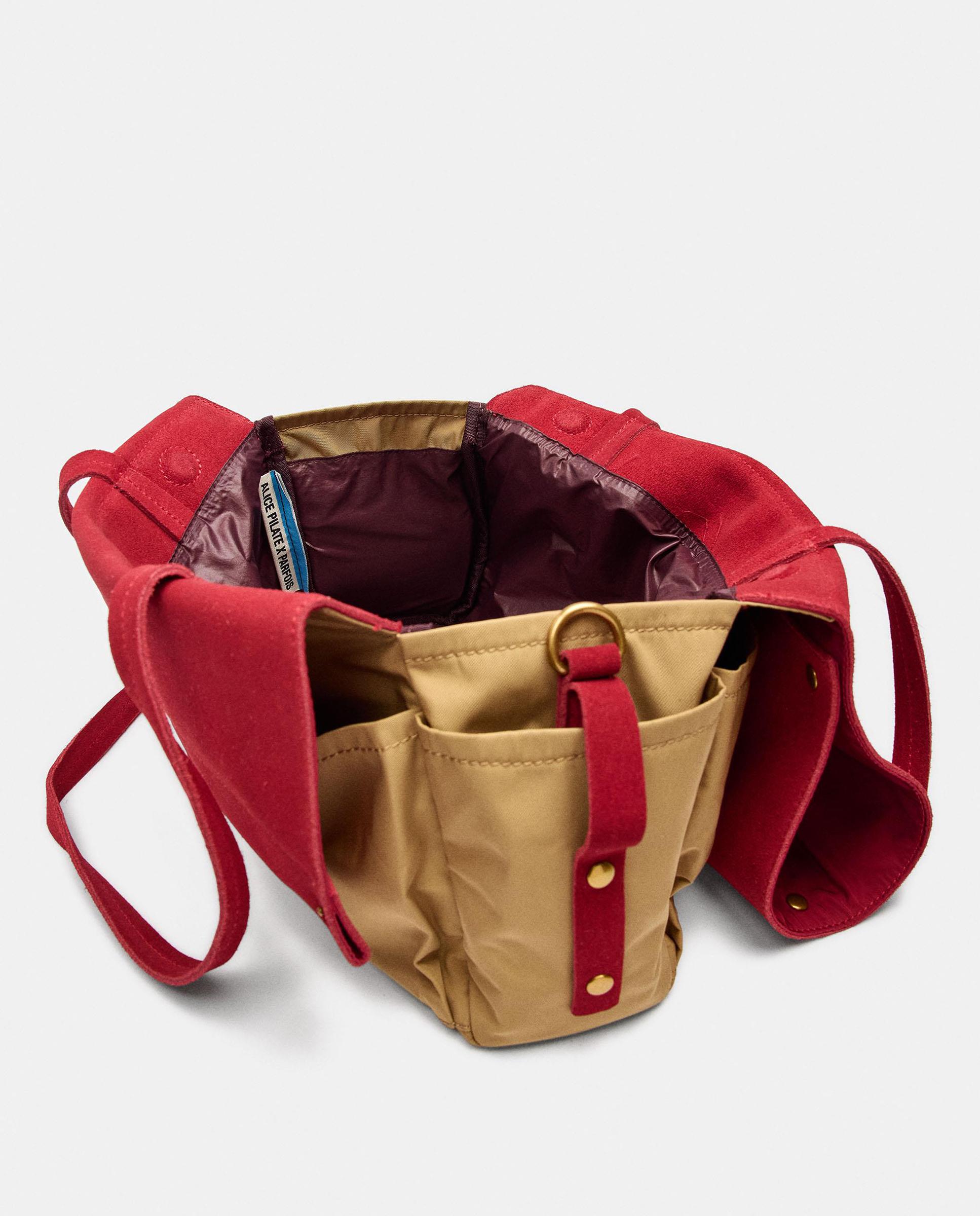 Bolso de hombro grande con cierre imantado en liso - Parfois - Multicolor Multicolor-4