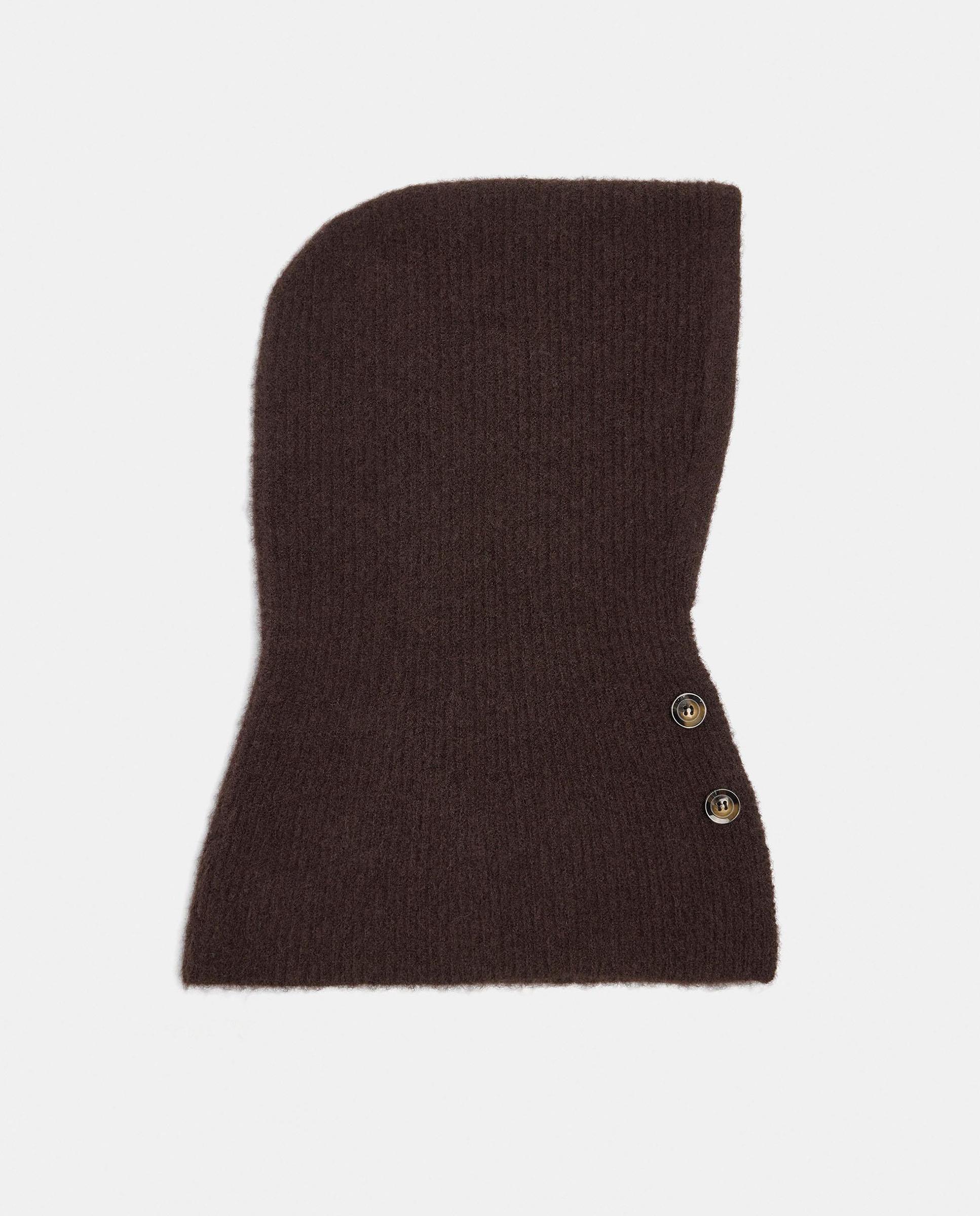 Gorro de mujer 100% lana en liso - Parfois - Marrón oscuro Marrón oscuro-2