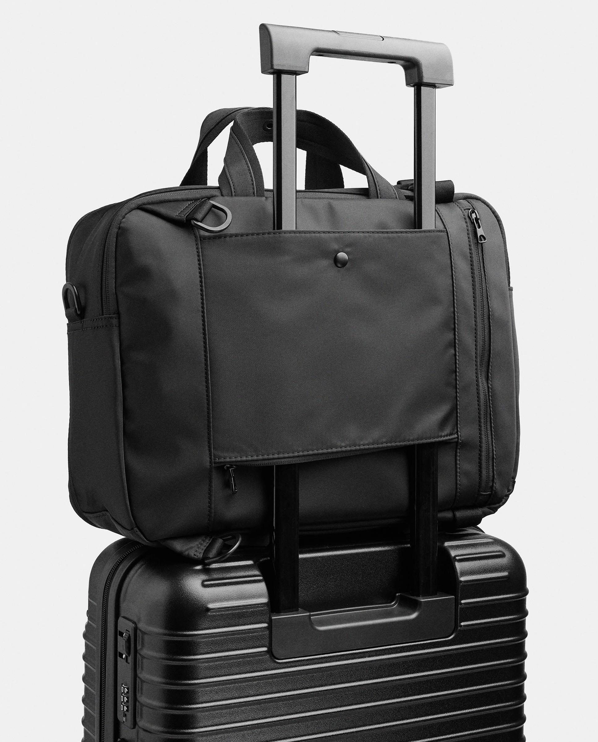 Mochila de mujer convertible a portadocumentos con cierre de cremallera - Parfois - Negro Negro-5
