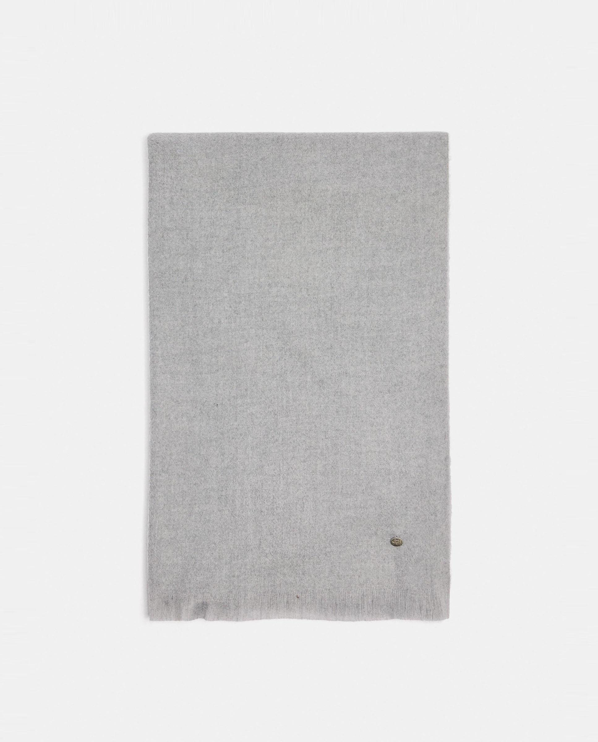 Bufanda 100% lana en liso - Parfois - Gris Gris-1