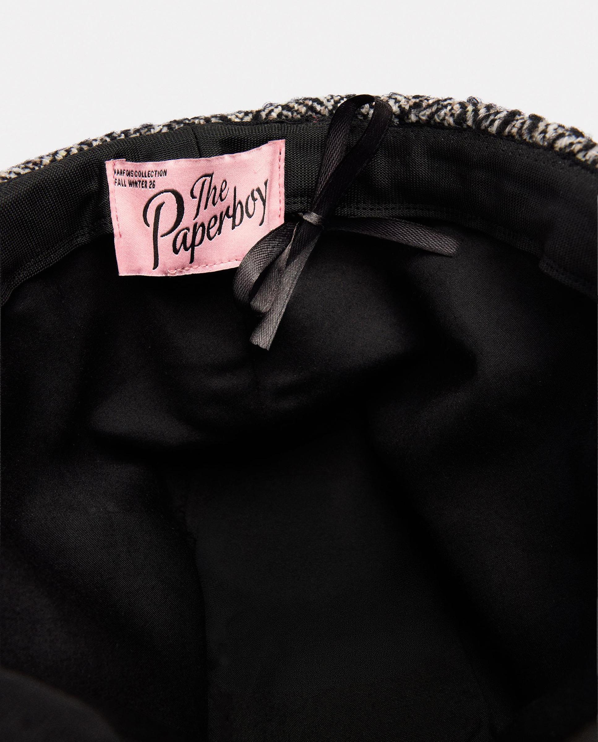 Imagen 4 de Gorro de mujer estilo pillbox con estampado de cenefas - Parfois - Multicolor Multicolor