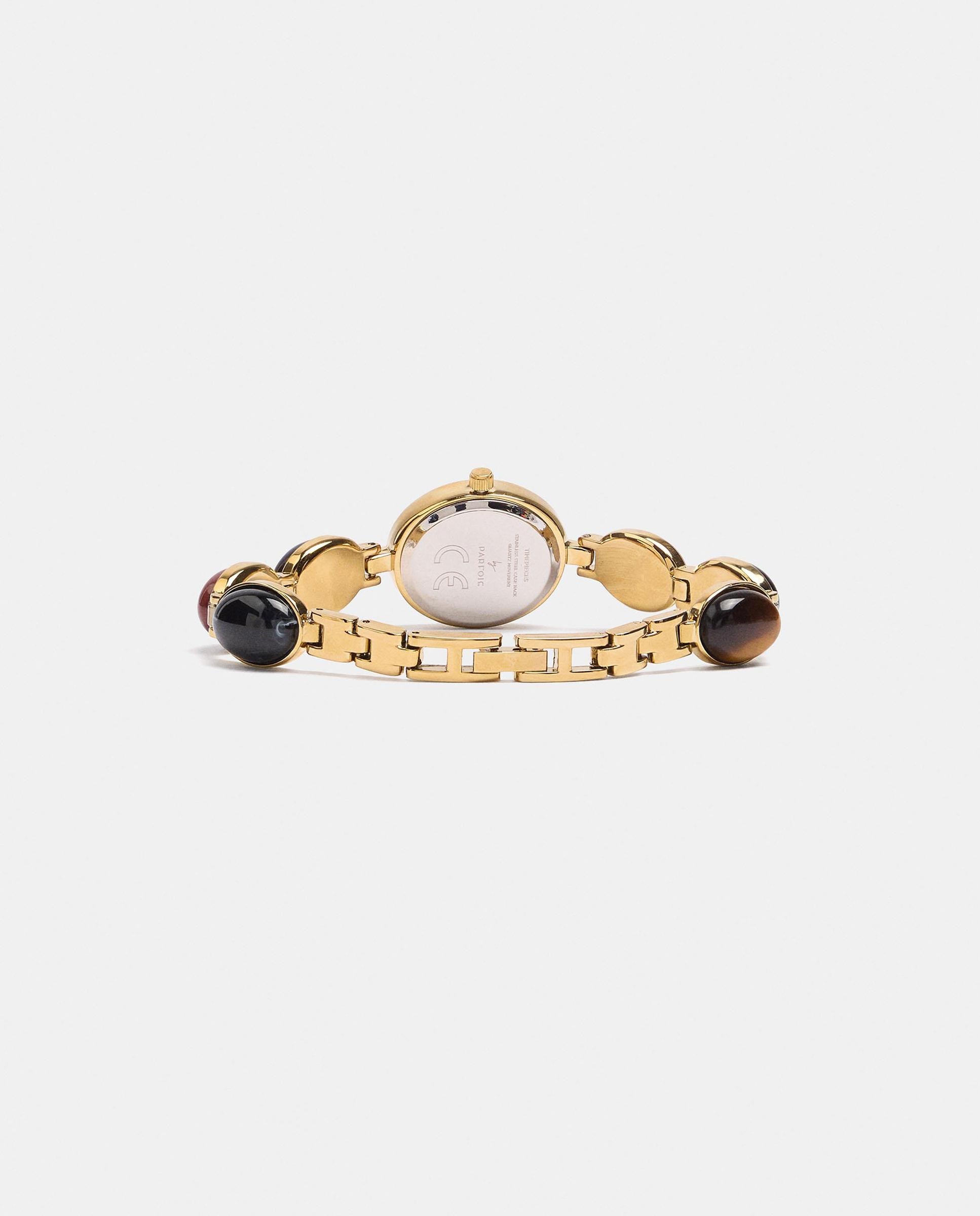 Reloj de mujer con eslabones de piedras - Parfois - Multicolor Multicolor-3