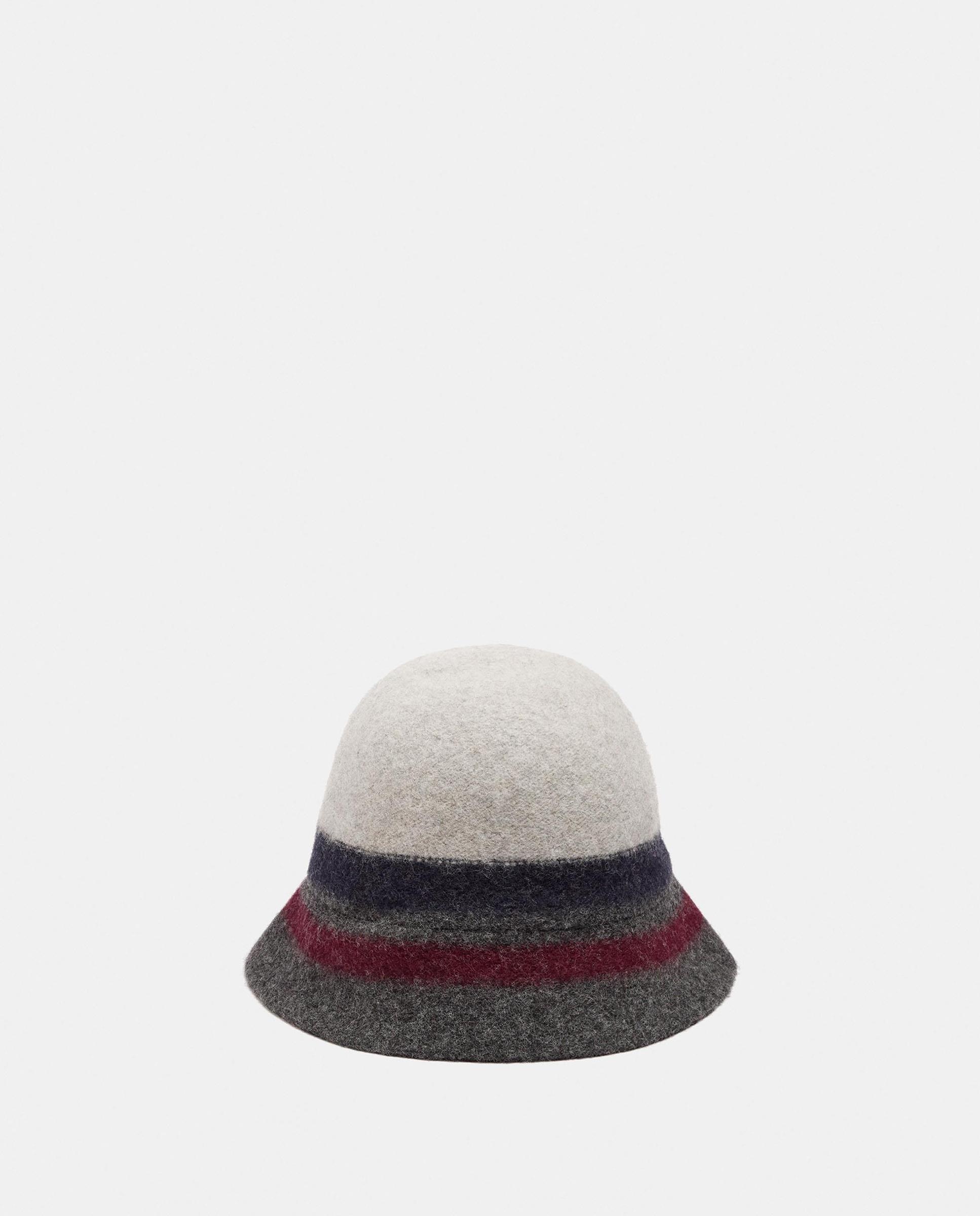 Imagen 1 de Gorro de mujer estilo bucket con rayas Multicolor