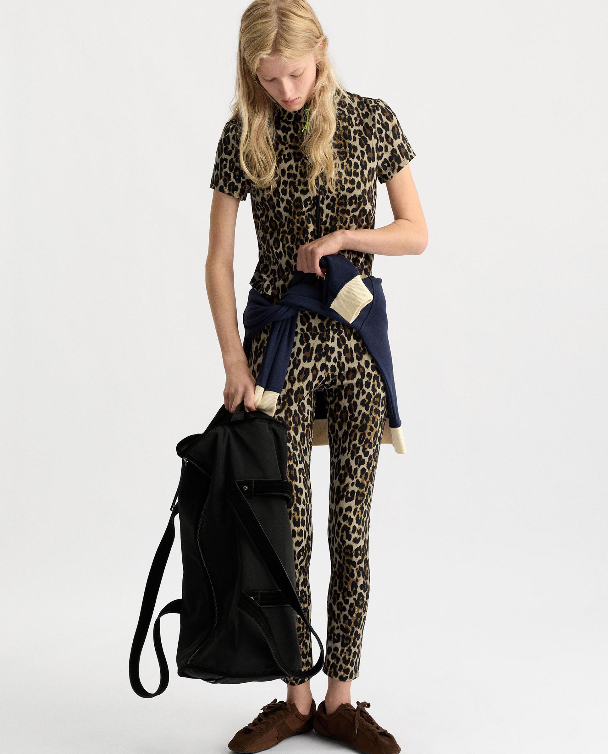 Leggins de mujer ajustables con estampado animal print - Parfois - Multicolor Multicolor-5