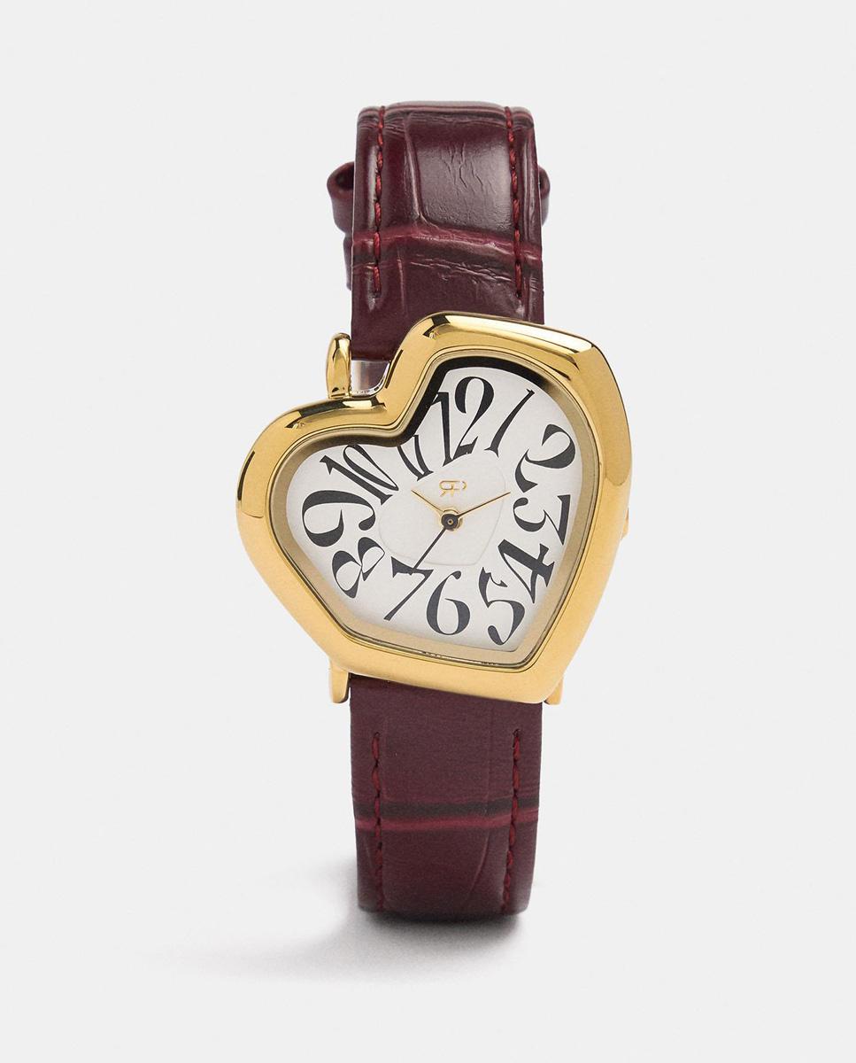 Imagen 1 de Reloj de mujer irregular con forma de corazón - Parfois - Rojo Rojo