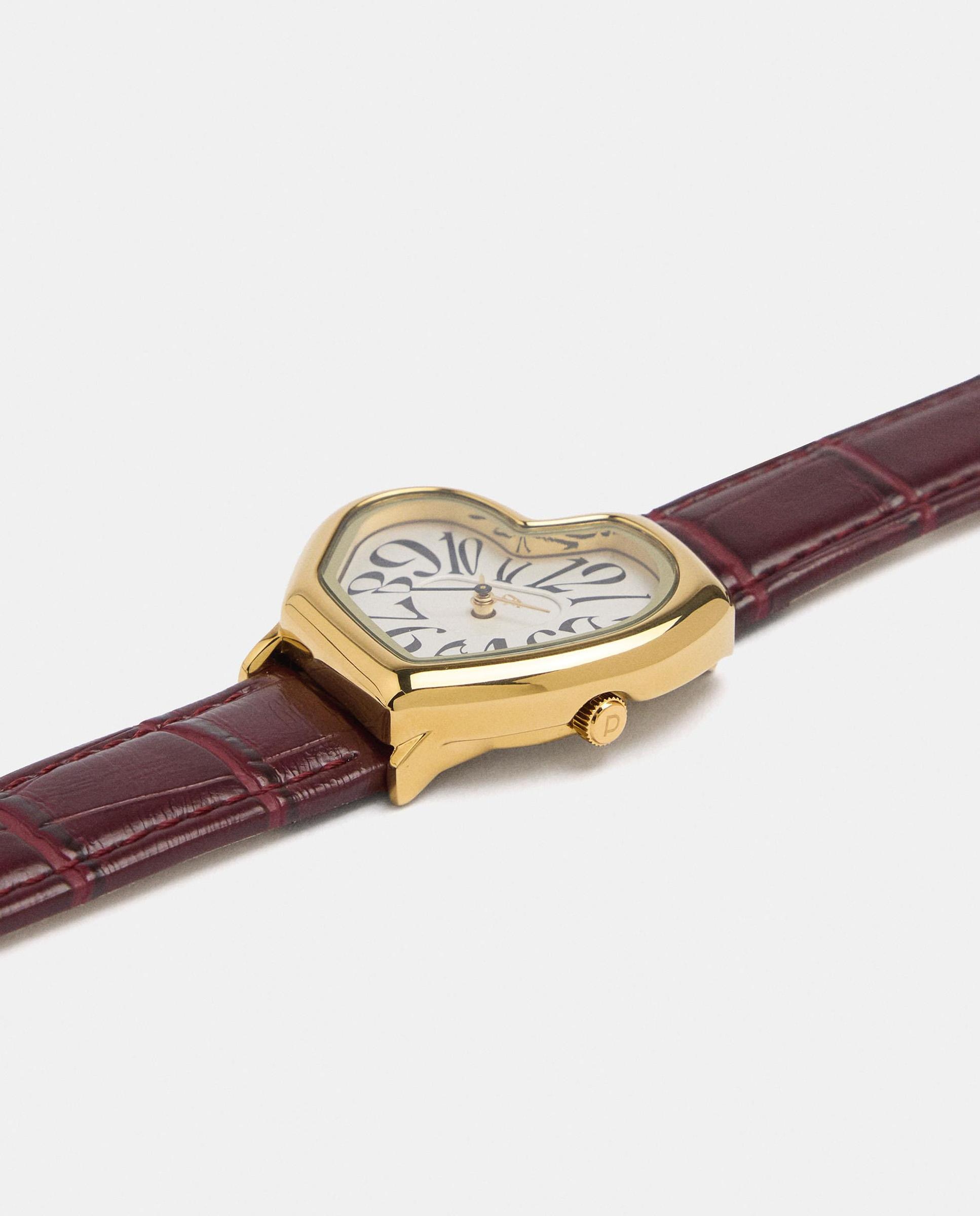 Imagen 2 de Reloj de mujer irregular con forma de corazón - Parfois - Rojo Rojo