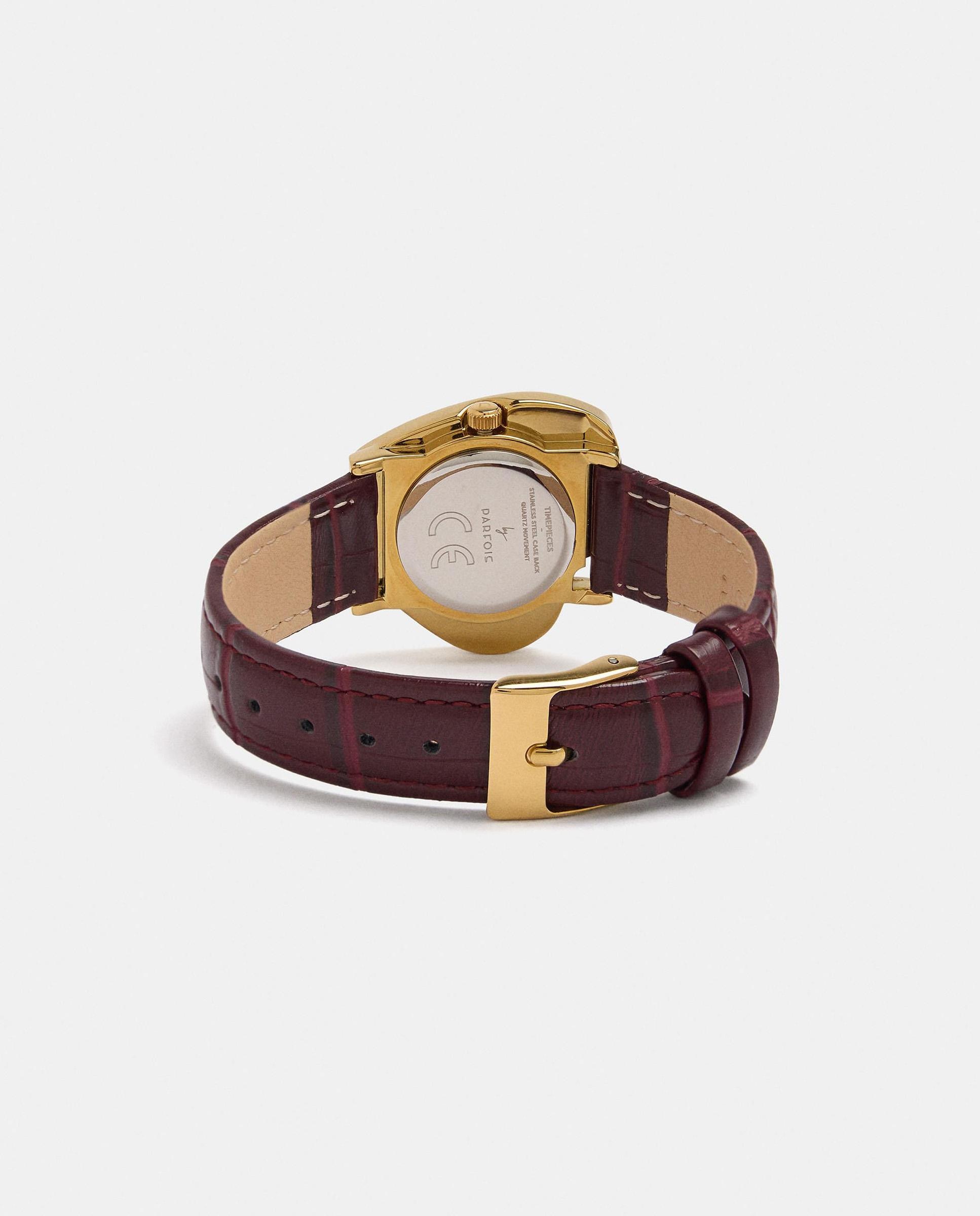 Imagen 3 de Reloj de mujer irregular con forma de corazón - Parfois - Rojo Rojo