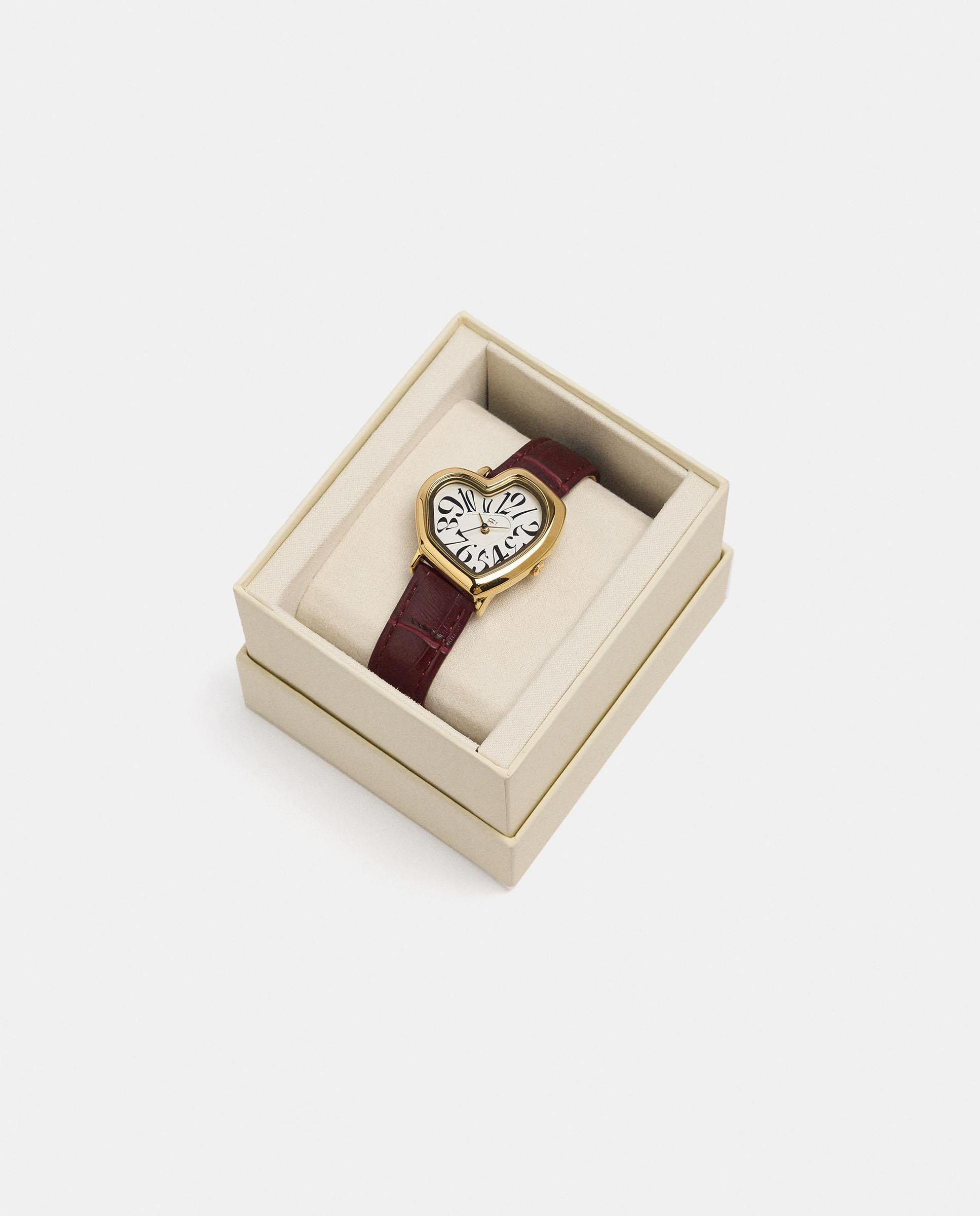 Imagen 4 de Reloj de mujer irregular con forma de corazón - Parfois - Rojo Rojo