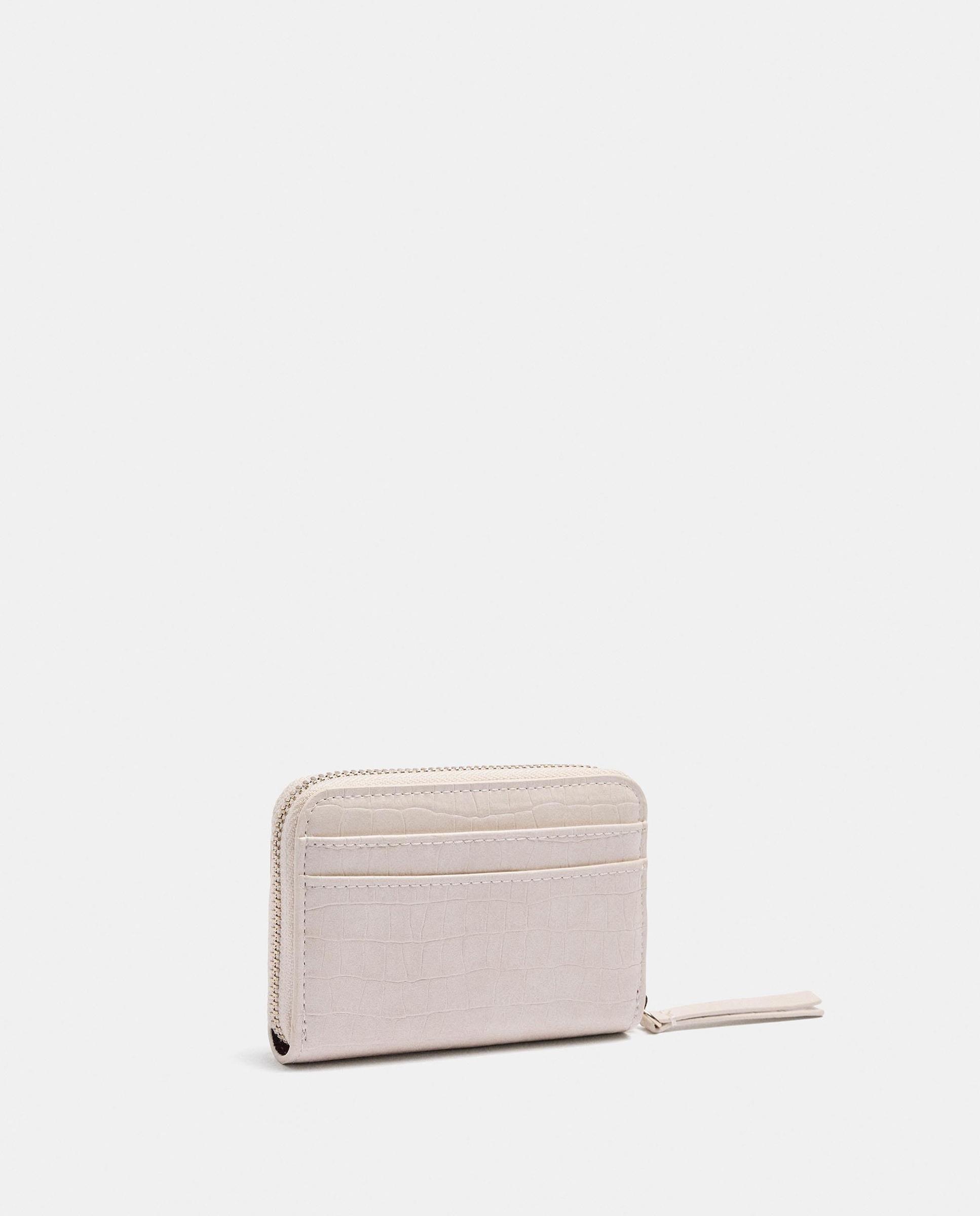 Cartera de mujer mediana con cierre de cremallera - Parfois - Crudo Crudo-2