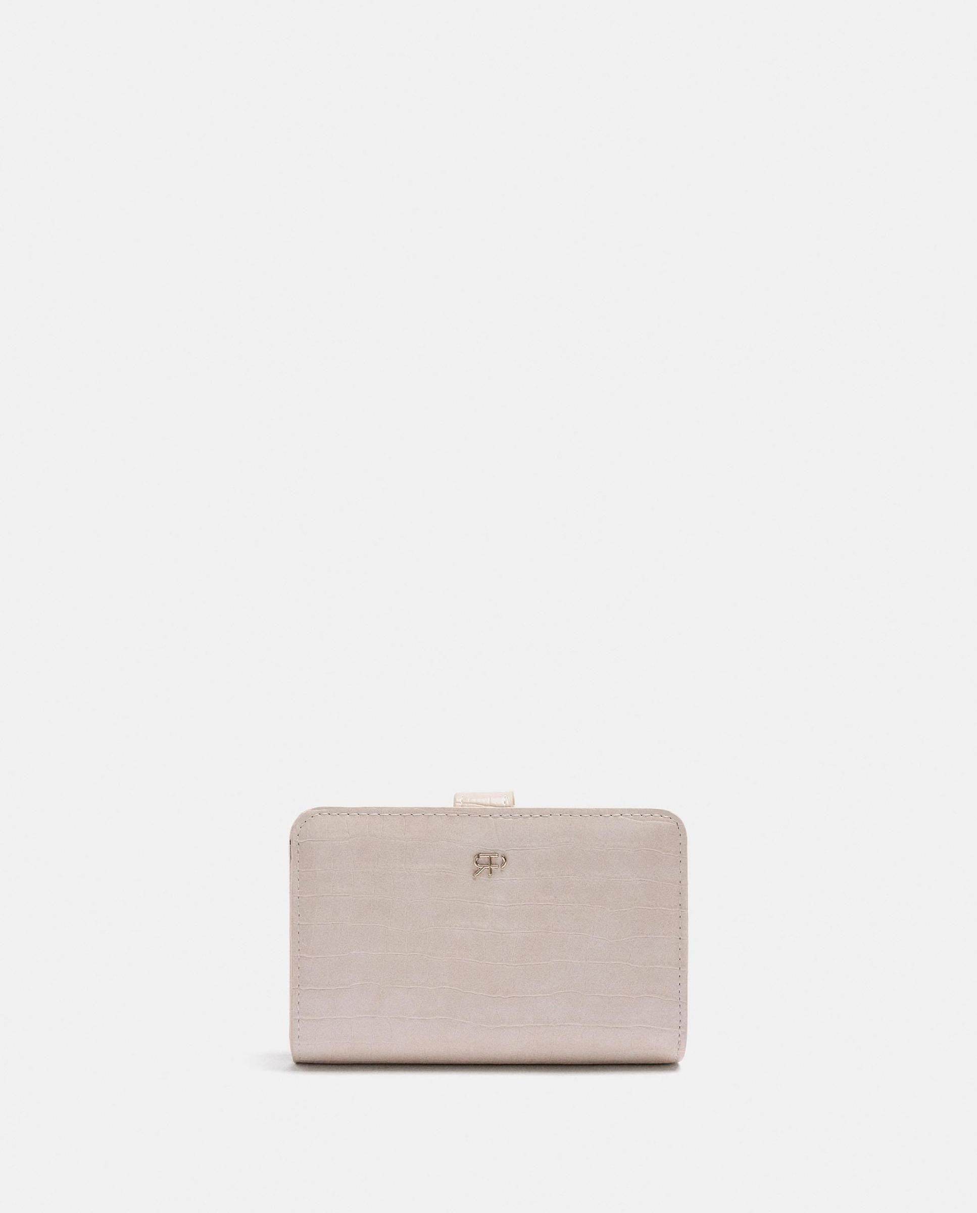 Cartera de mujer mediana con cierre de cremallera - Parfois - Crudo Crudo-1