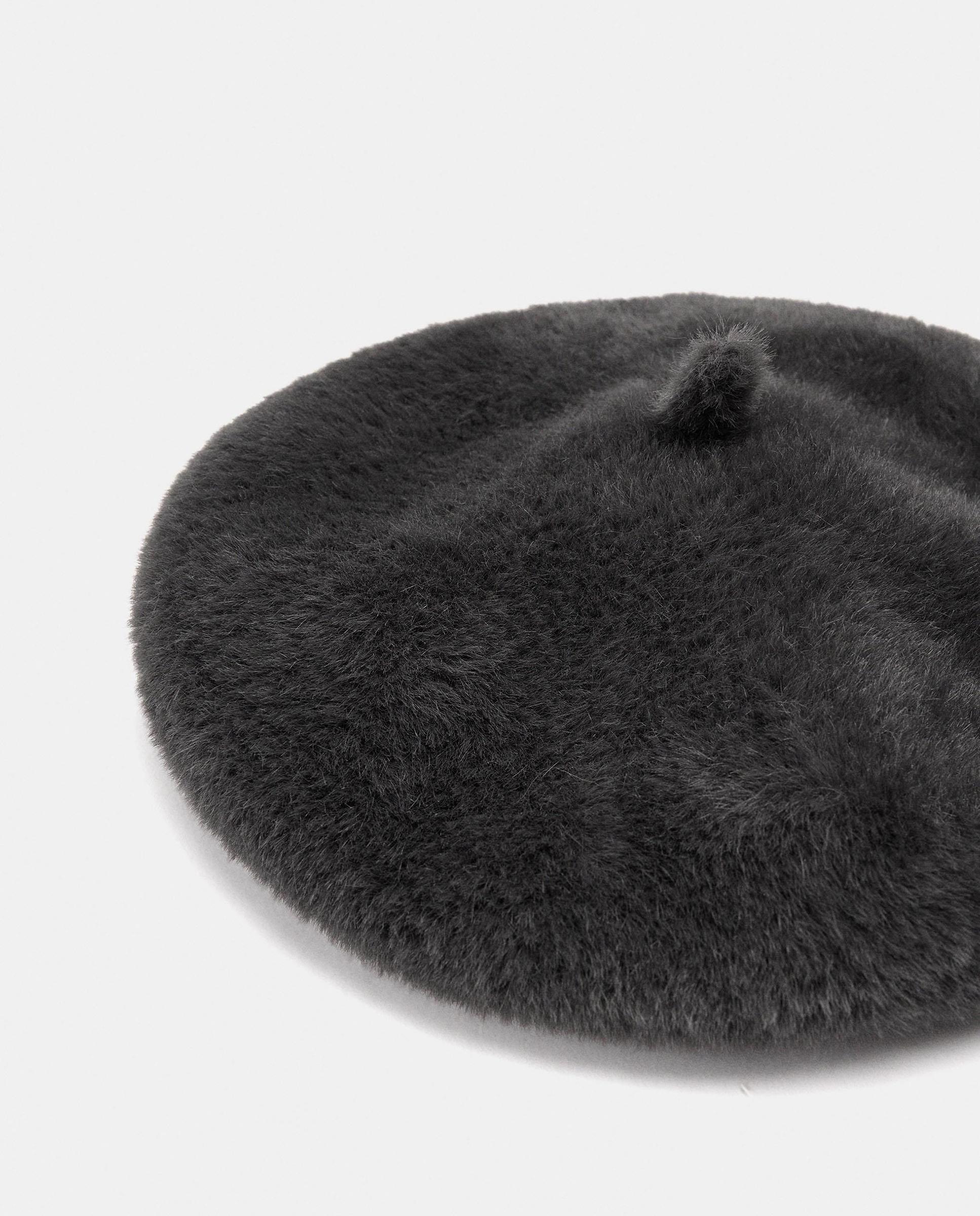 Imagen 3 de Boina de mujer de pelito en liso - Parfois - Gris Gris